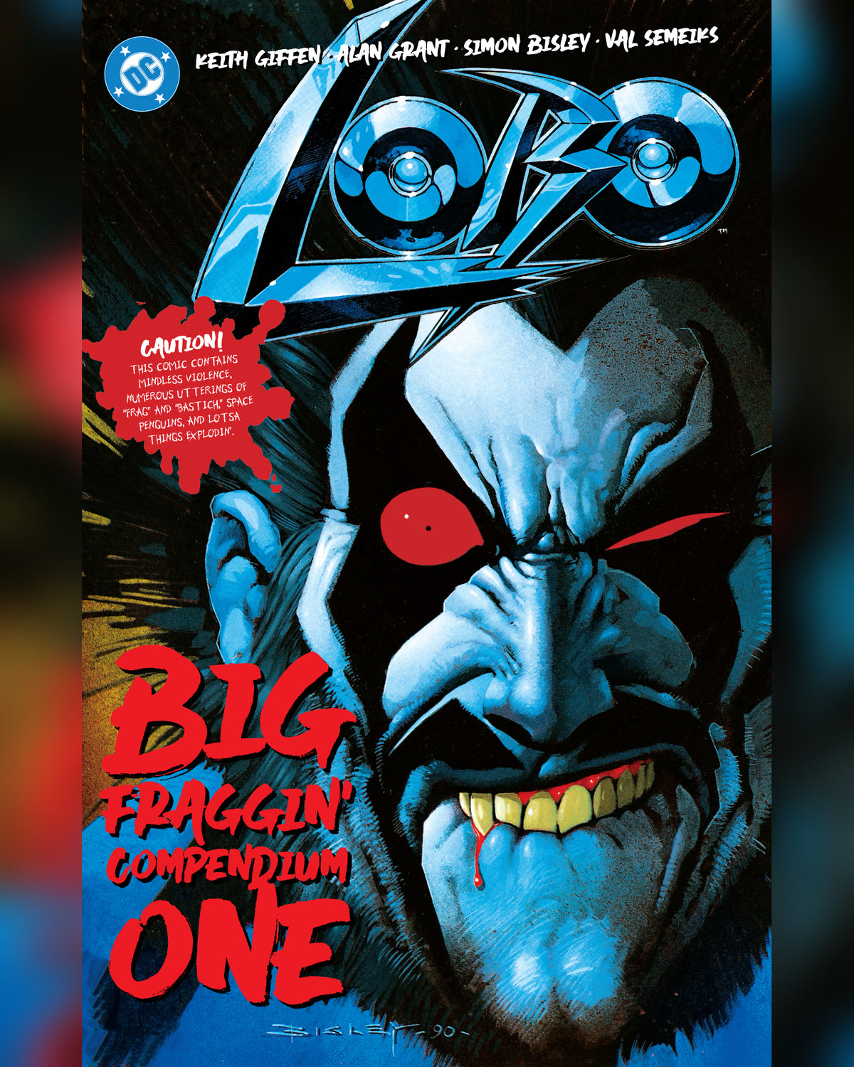 Lobo: Big Fraggin’ Compendium Book One — cover