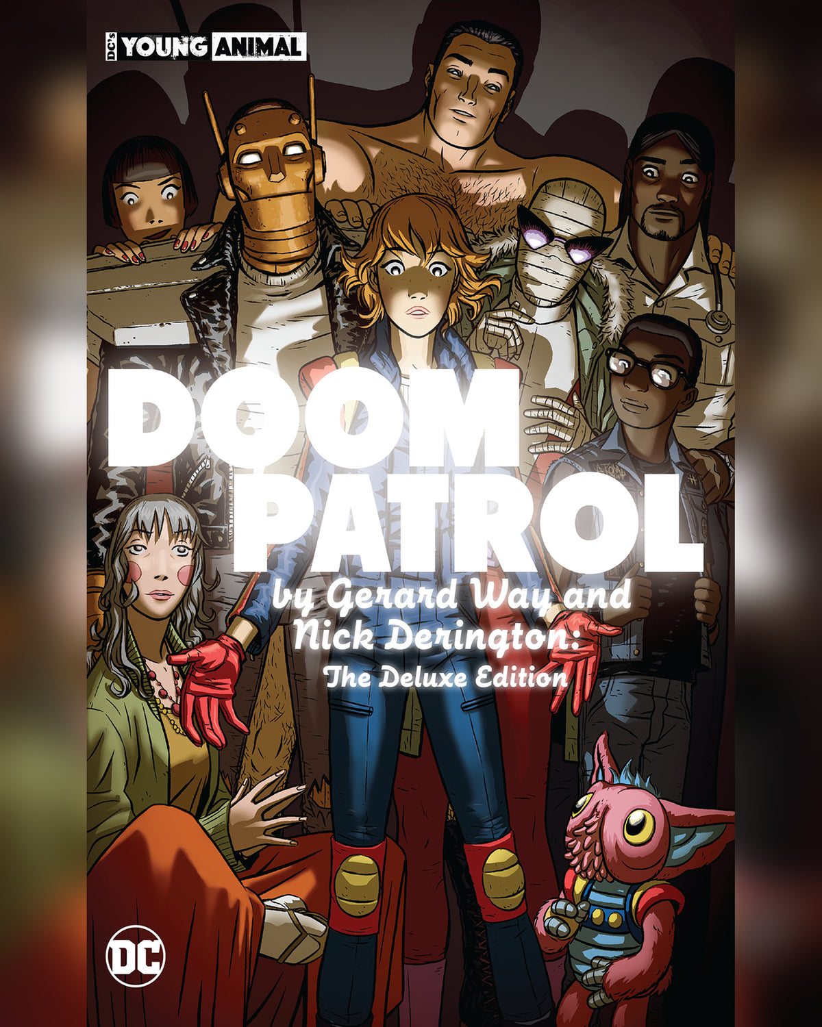 Doom Patrol by Gerard Way and Nick Derington: The Deluxe Edition — cover