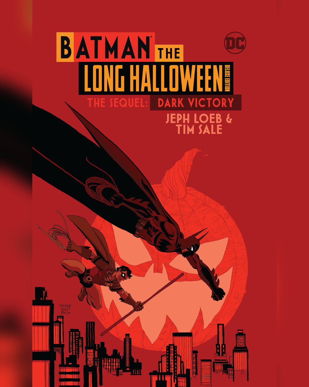 Batman: The Long Halloween – The Sequel: Dark Victory (Deluxe Edition) — cover