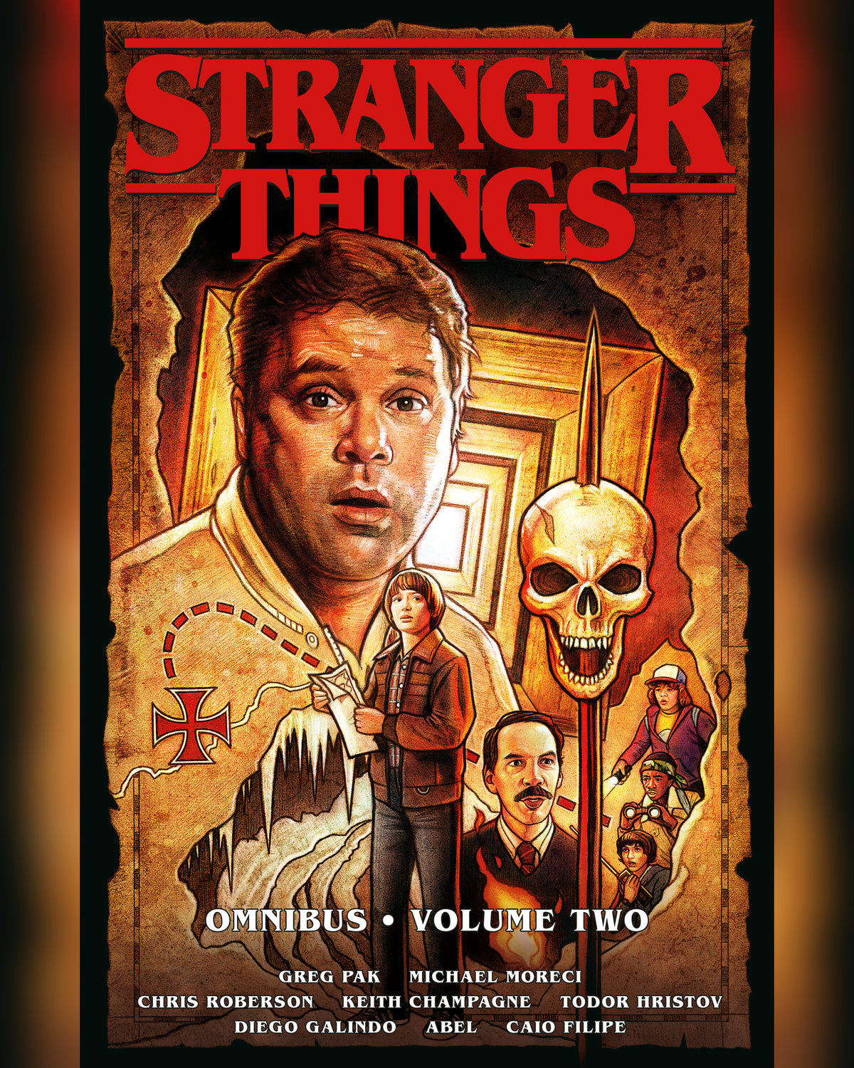 Stranger Things Omnibus Volume 2 — cover