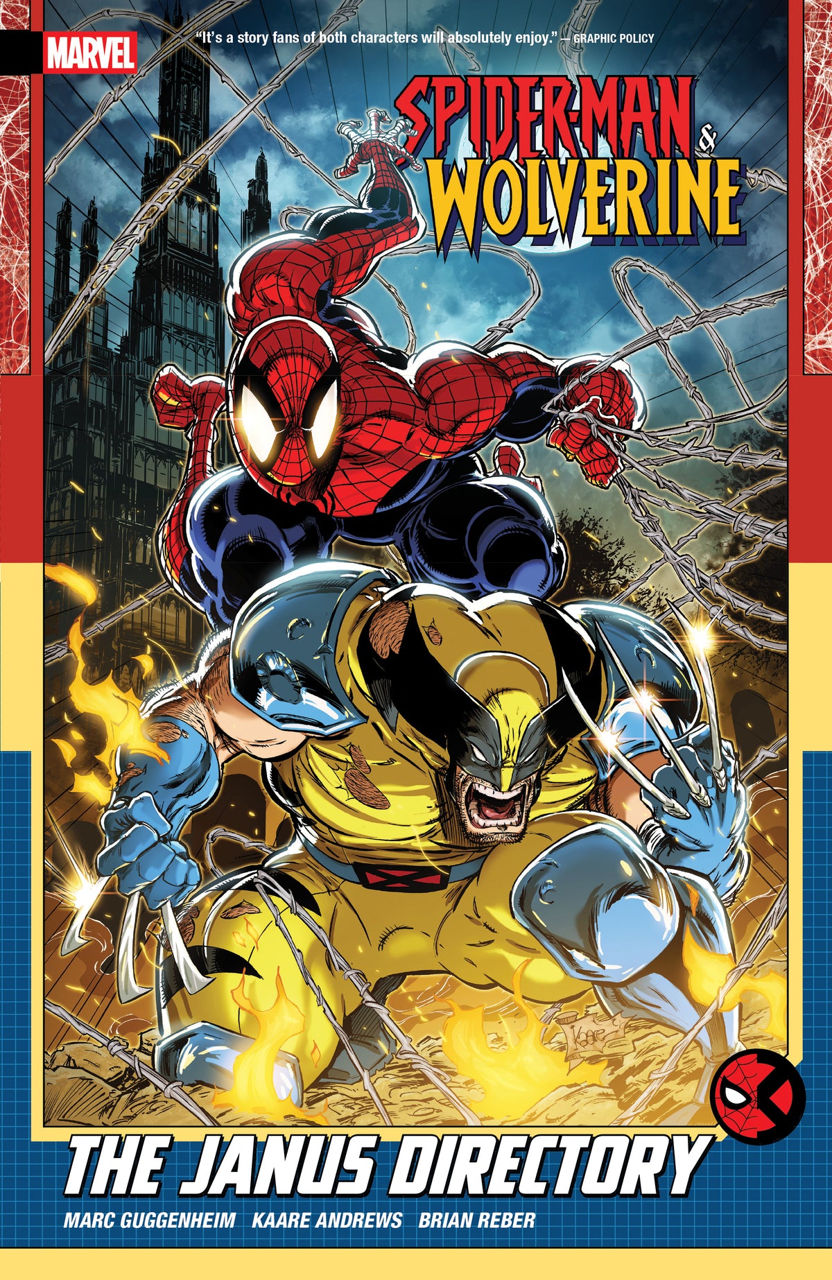 Spider-Man & Wolverine Vol. 1: The Janus Directory — cover