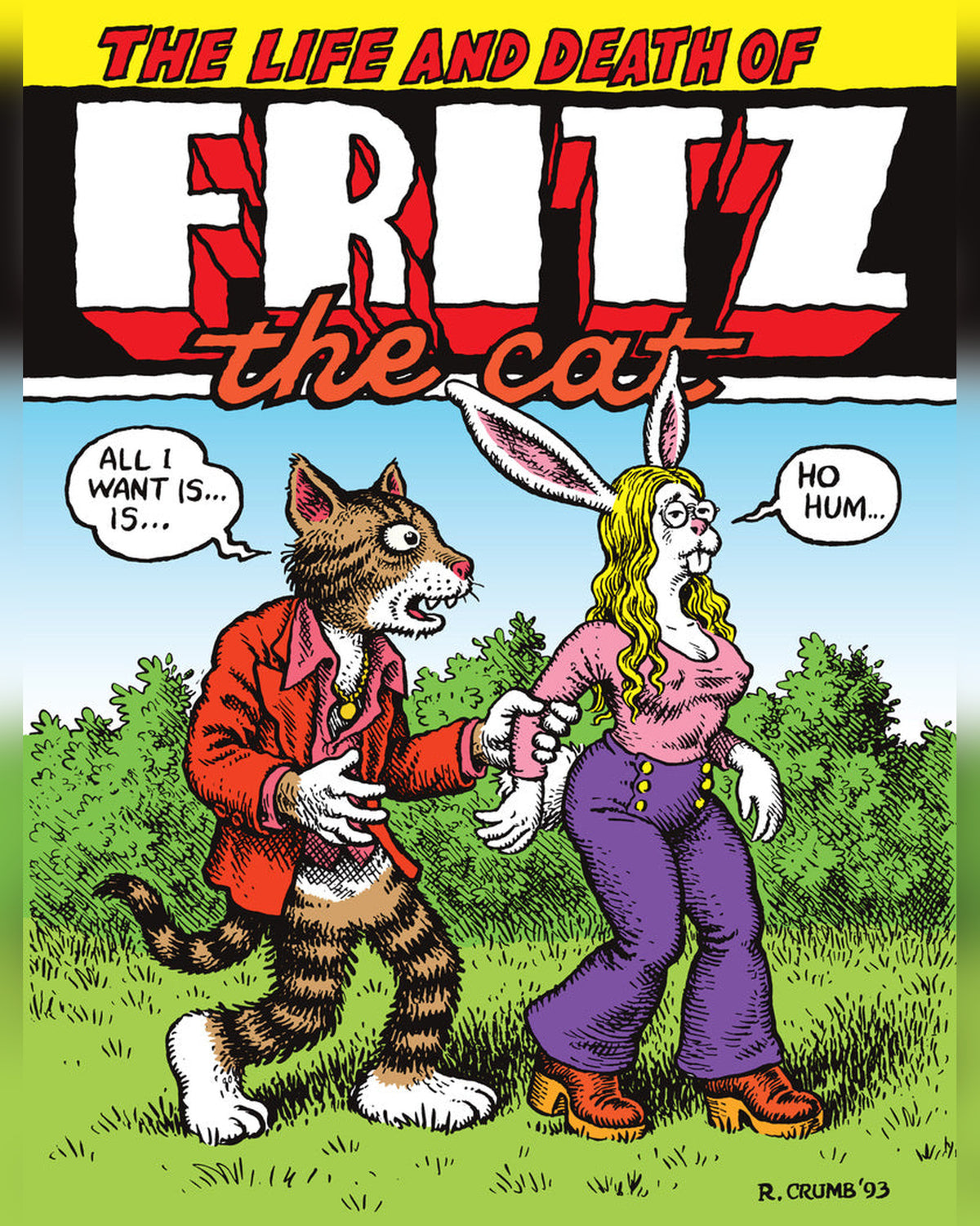 The Life and Death of Fritz the Cat — cover