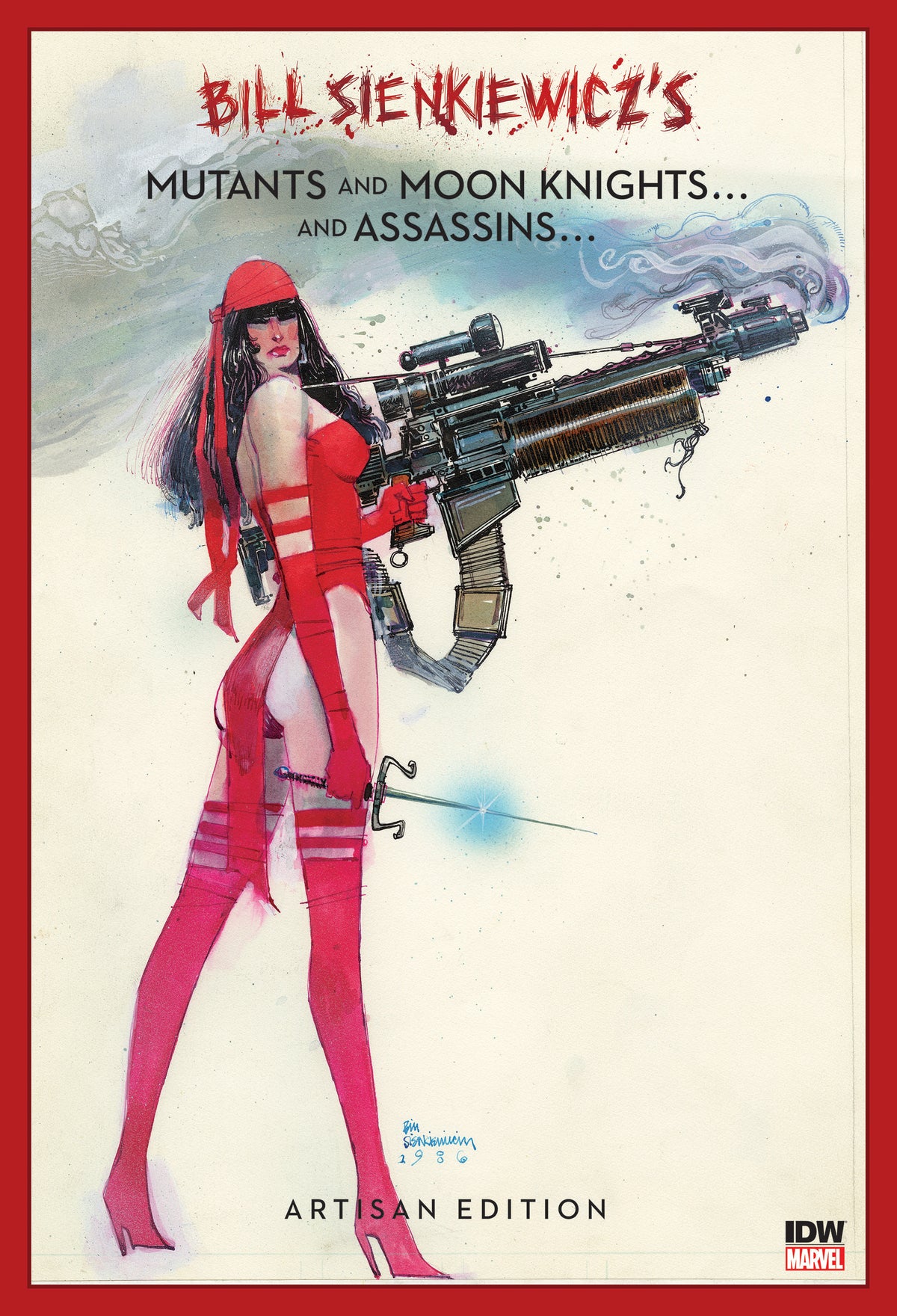 Bill Sienkiewicz: Mutants and Moon Knights… and Assassins — Artisan Edition — cover