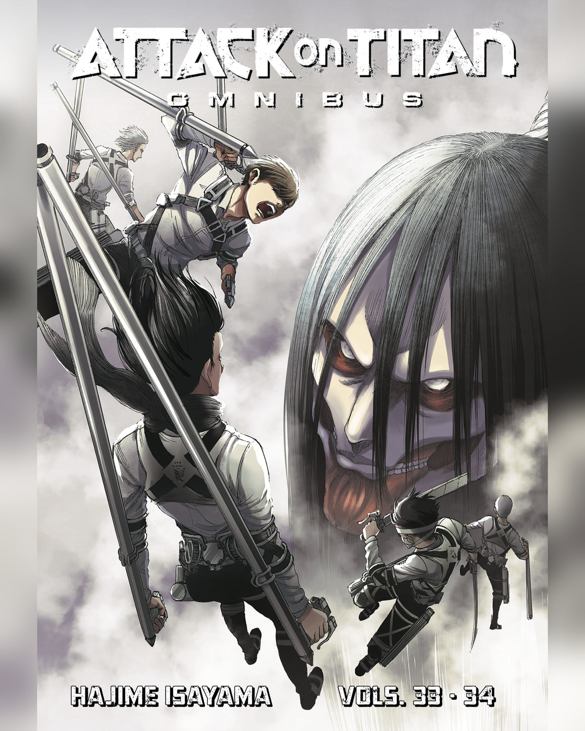 Attack on Titan Omnibus 12 (Vol. 33-34) — cover