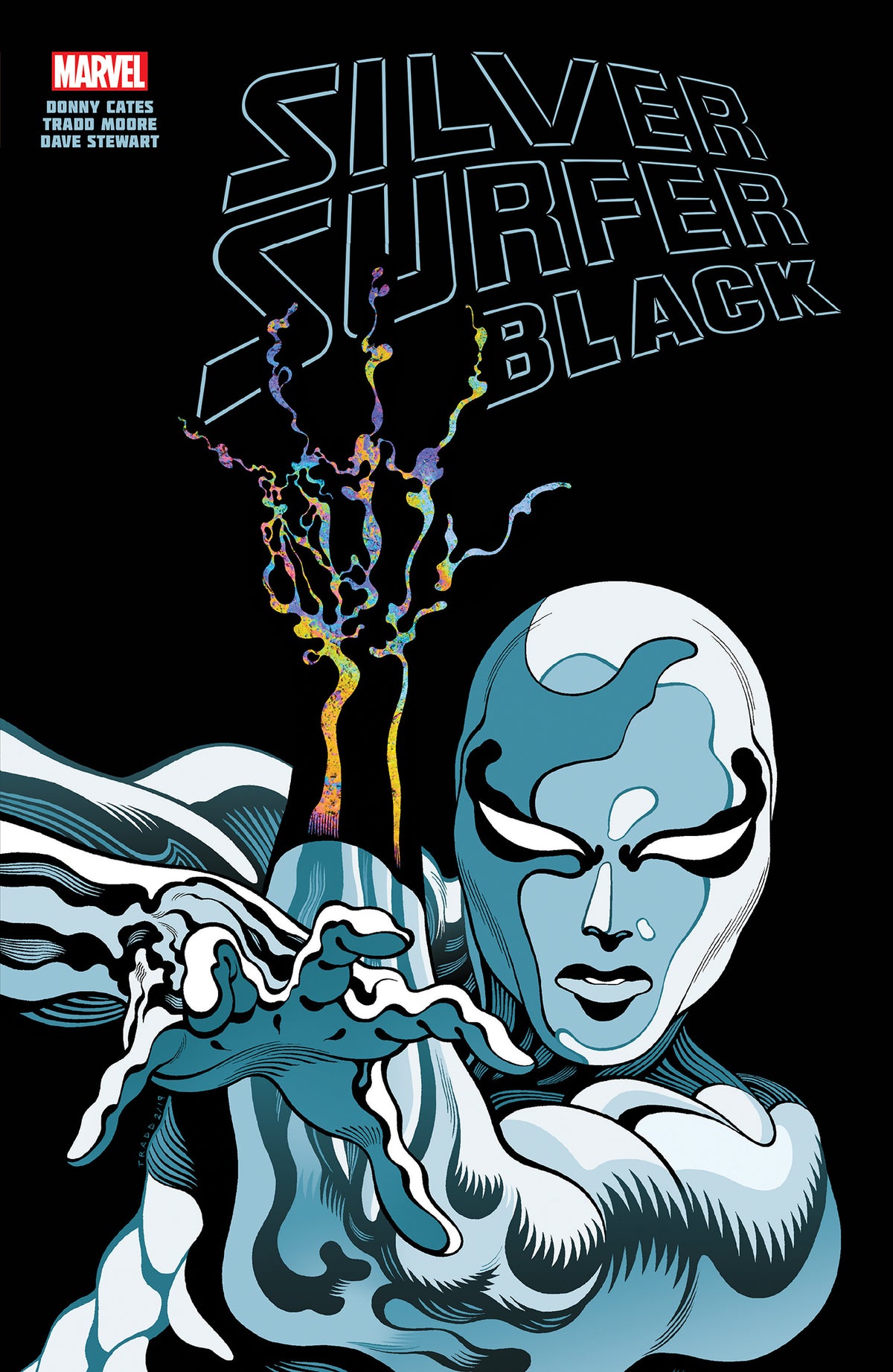 Silver Surfer: Black — cover