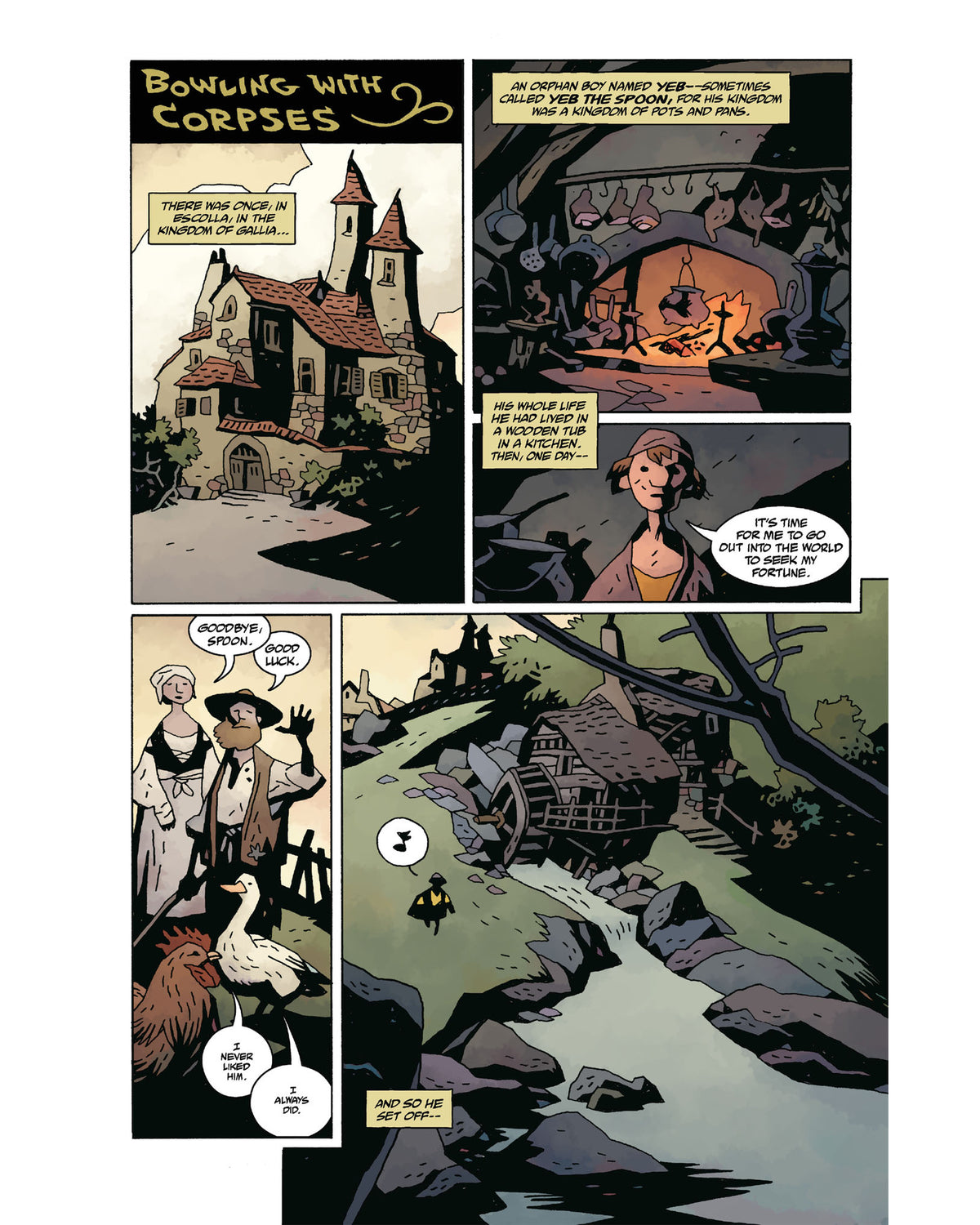 Bowling with Corpses and Other Strange Tales from Lands Unknown — interior preview 1
