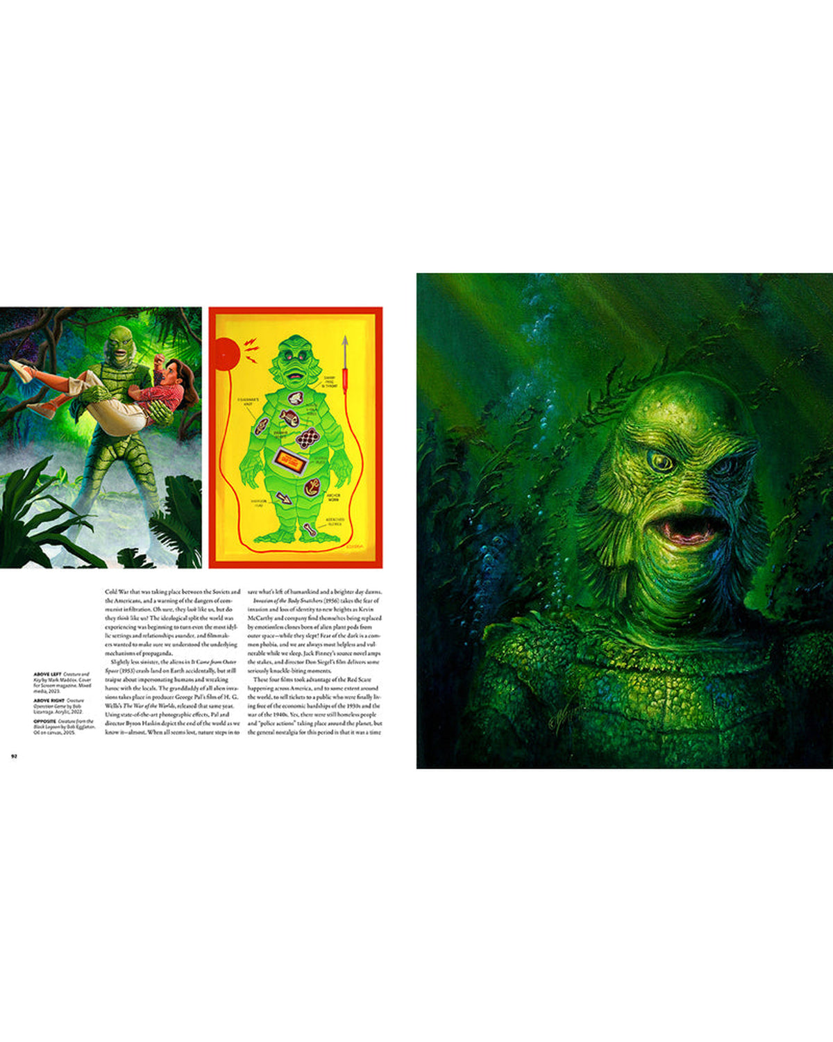 Classic Monsters, Modern Art — interior preview 1