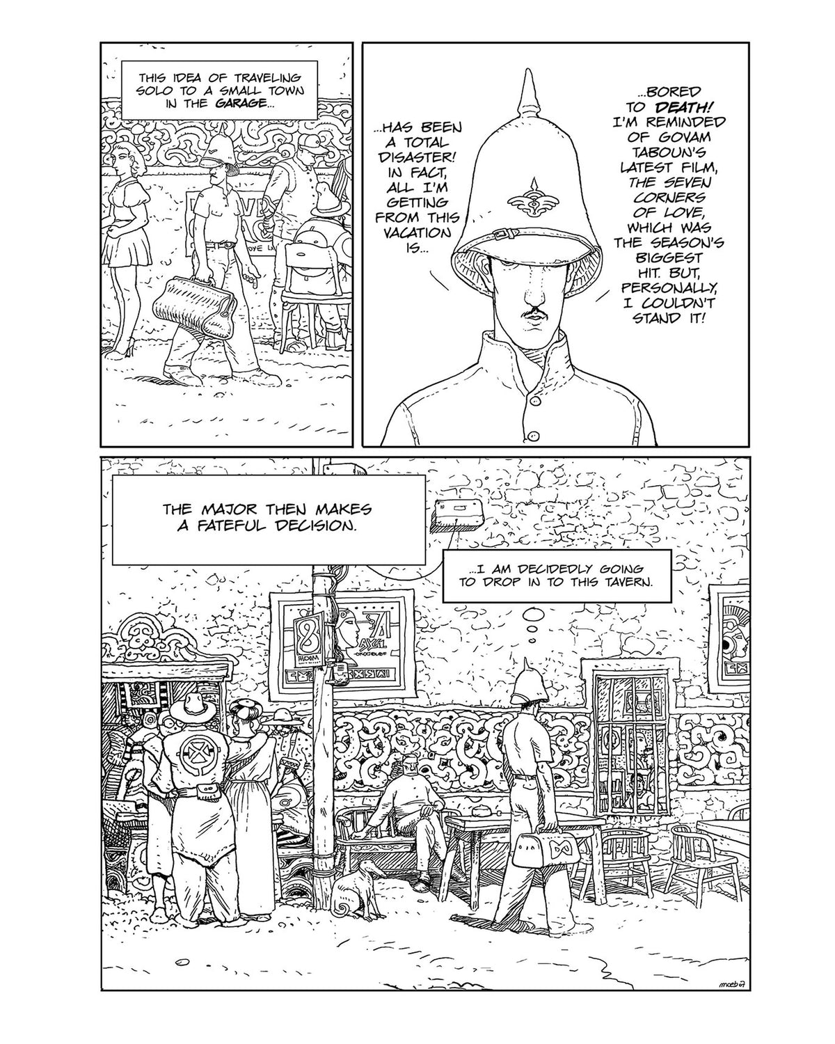 Moebius Library: The Depressed Hunter — interior preview 2