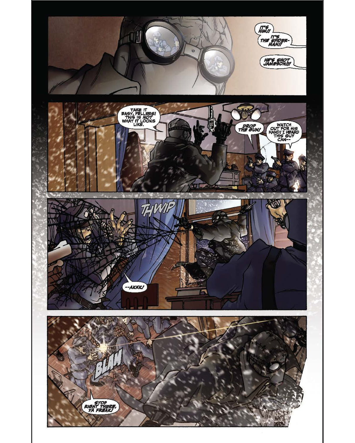 Spider-Man Noir: Hard-Boiled Origins — interior preview 3