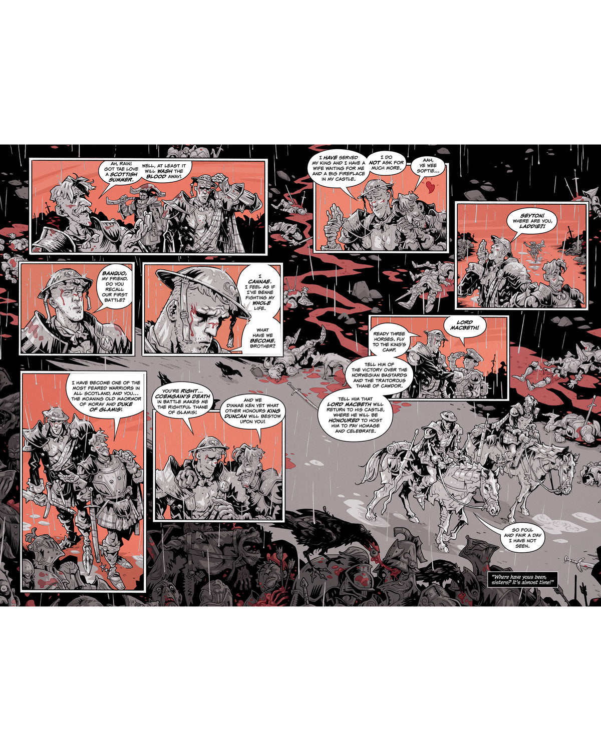 Macbeth: A Tale of Horror — interior preview 4