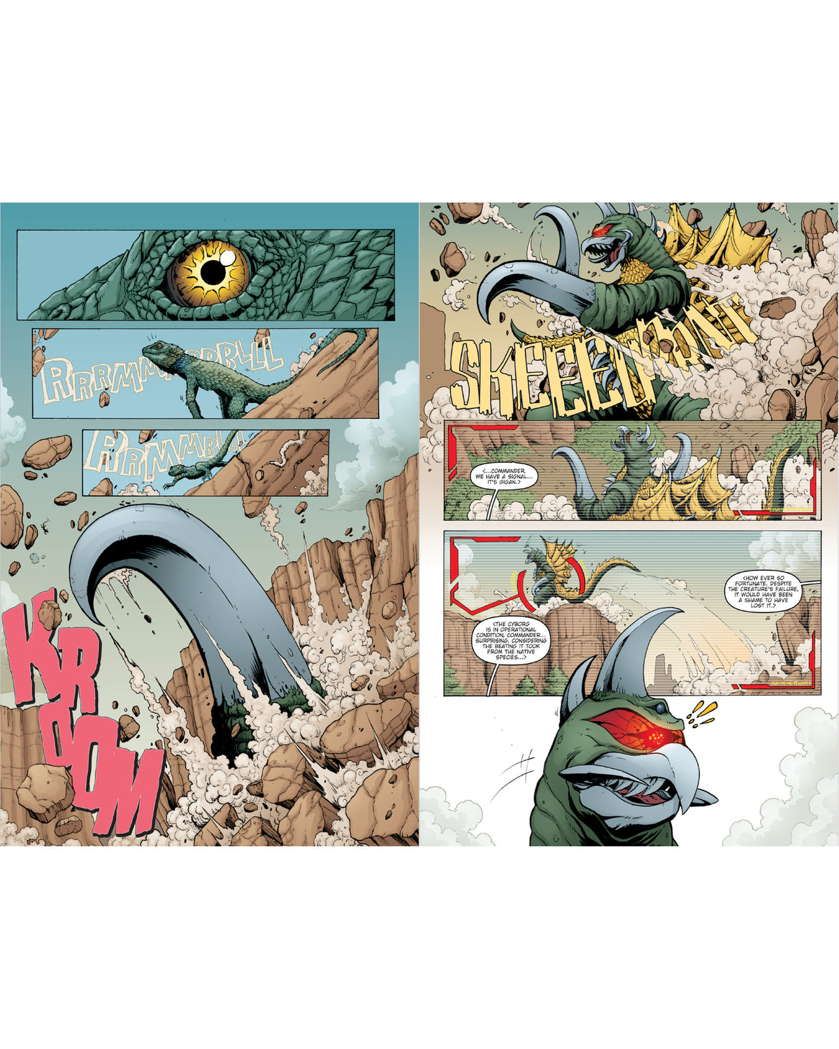 Godzilla: Rulers of Earth — IDW Classic Collections — interior preview 4