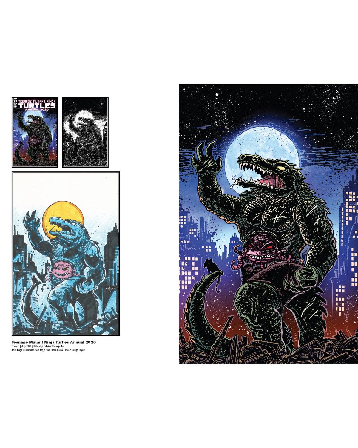 Teenage Mutant Ninja Turtles: The Kevin Eastman Covers (2019–2024) — interior preview 4