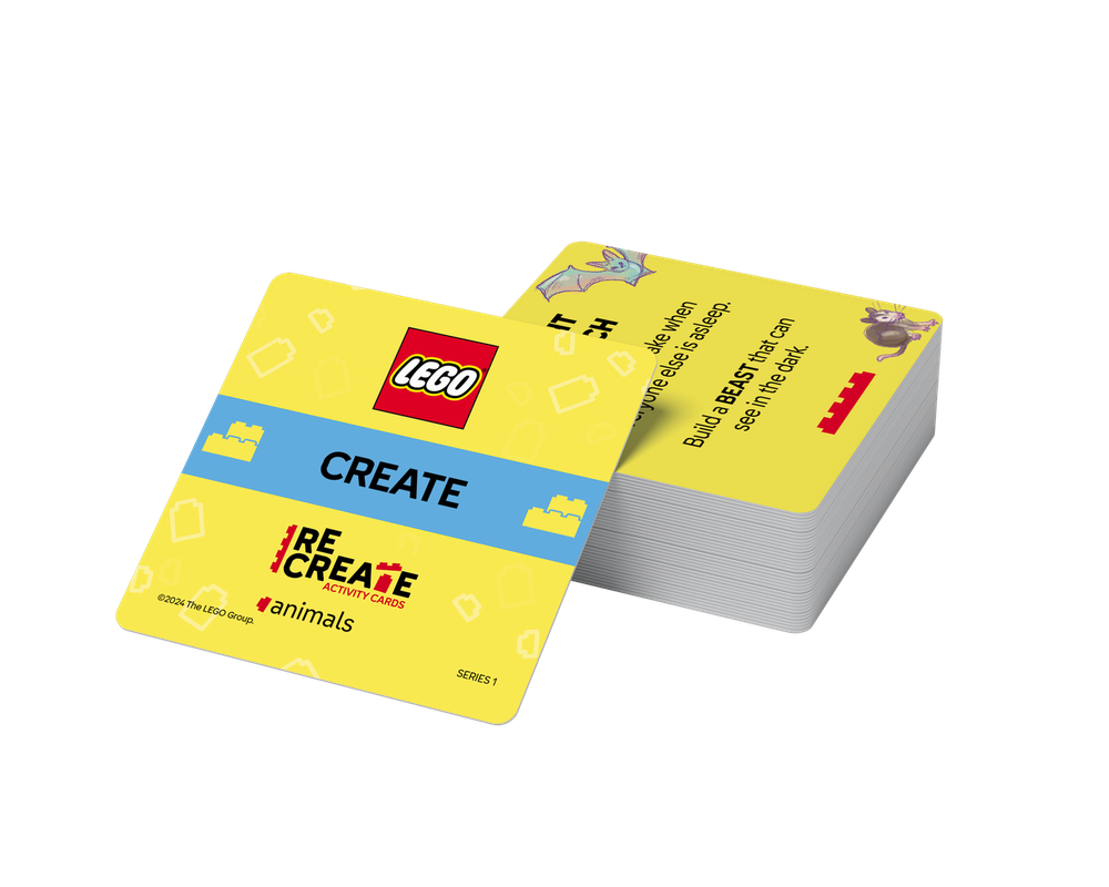 LEGO Books - ReBuild Activity Cards: Magic | לגו - Yuka Monsters