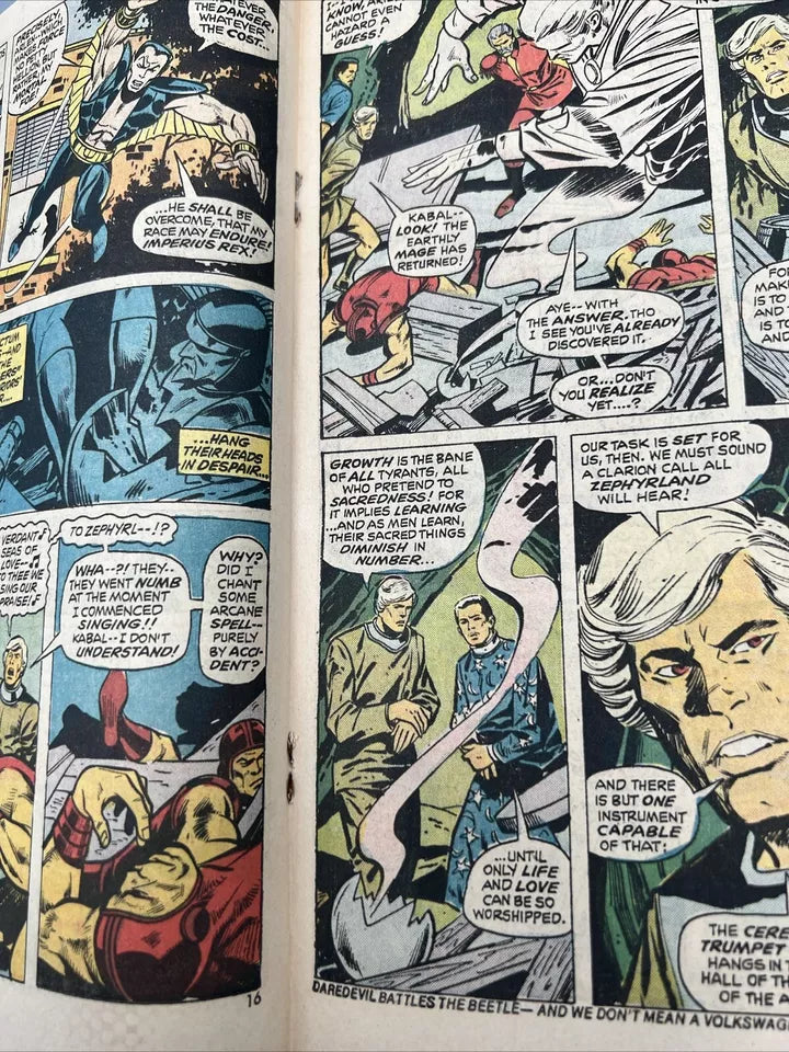 The Savage Sub-Mariner #69 | 1974 - יד שניה - Yuka Monsters