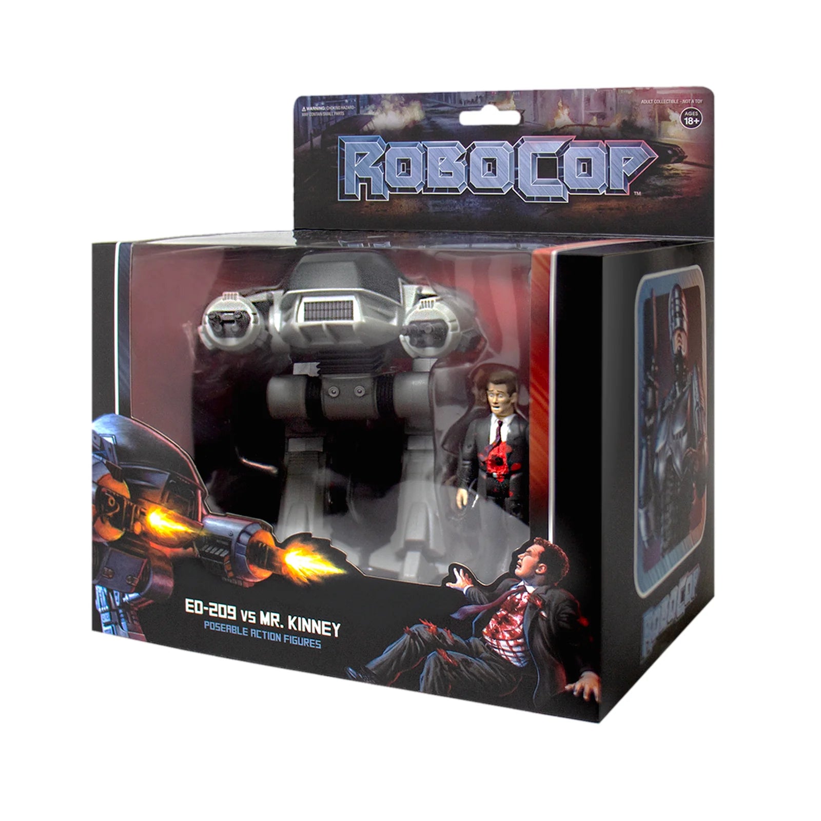 Robocop ReAction Figure - 2-
Pack (ED-209 and Mr. Kinney) - Yuka Monsters