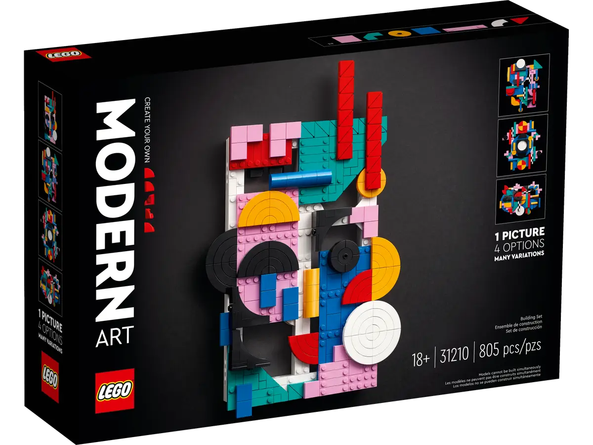 Modern Art by LEGO - Yuka Monsters