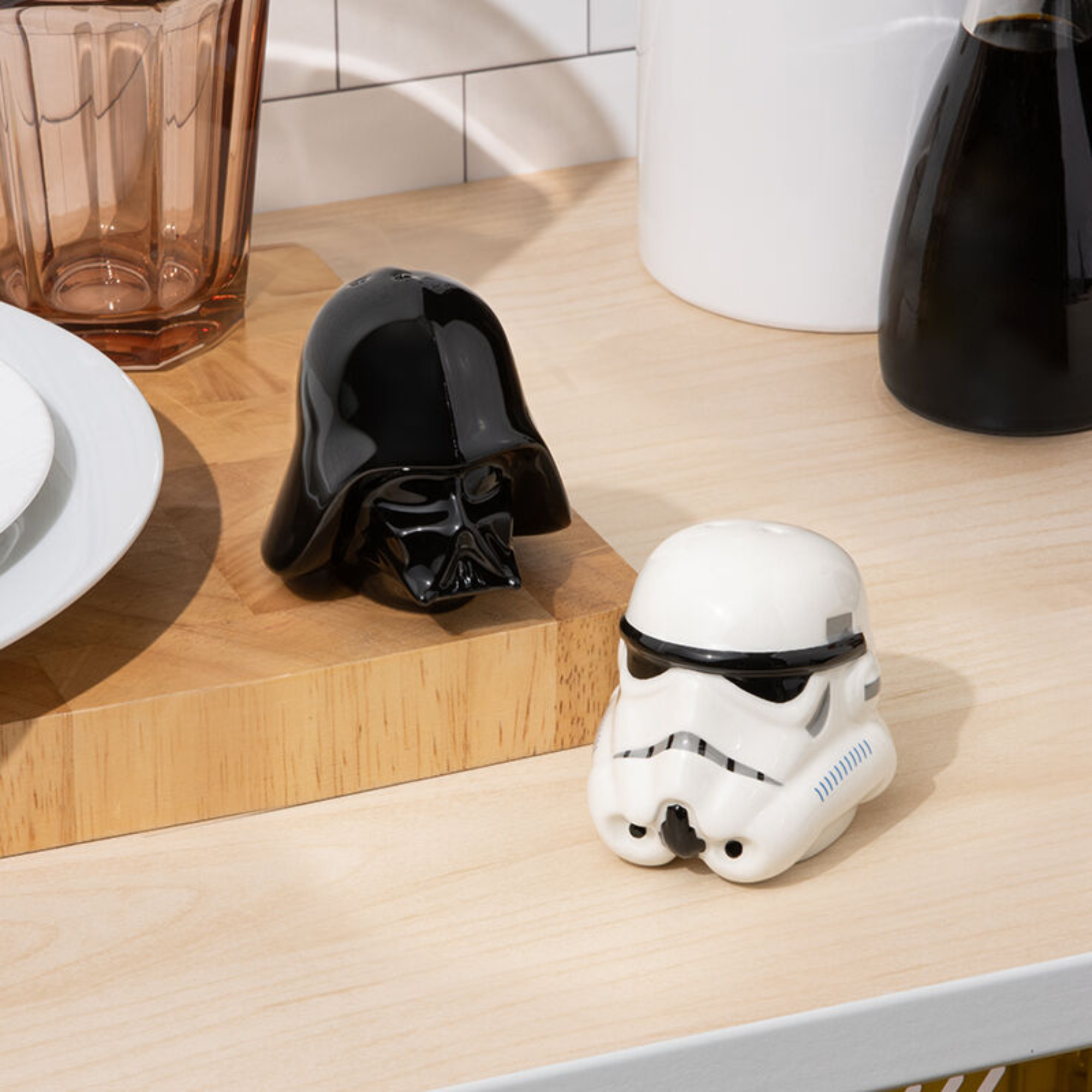 סט מלח פלפל | Star Wars: Darth Vader & Stormtrooper - Yuka Monsters