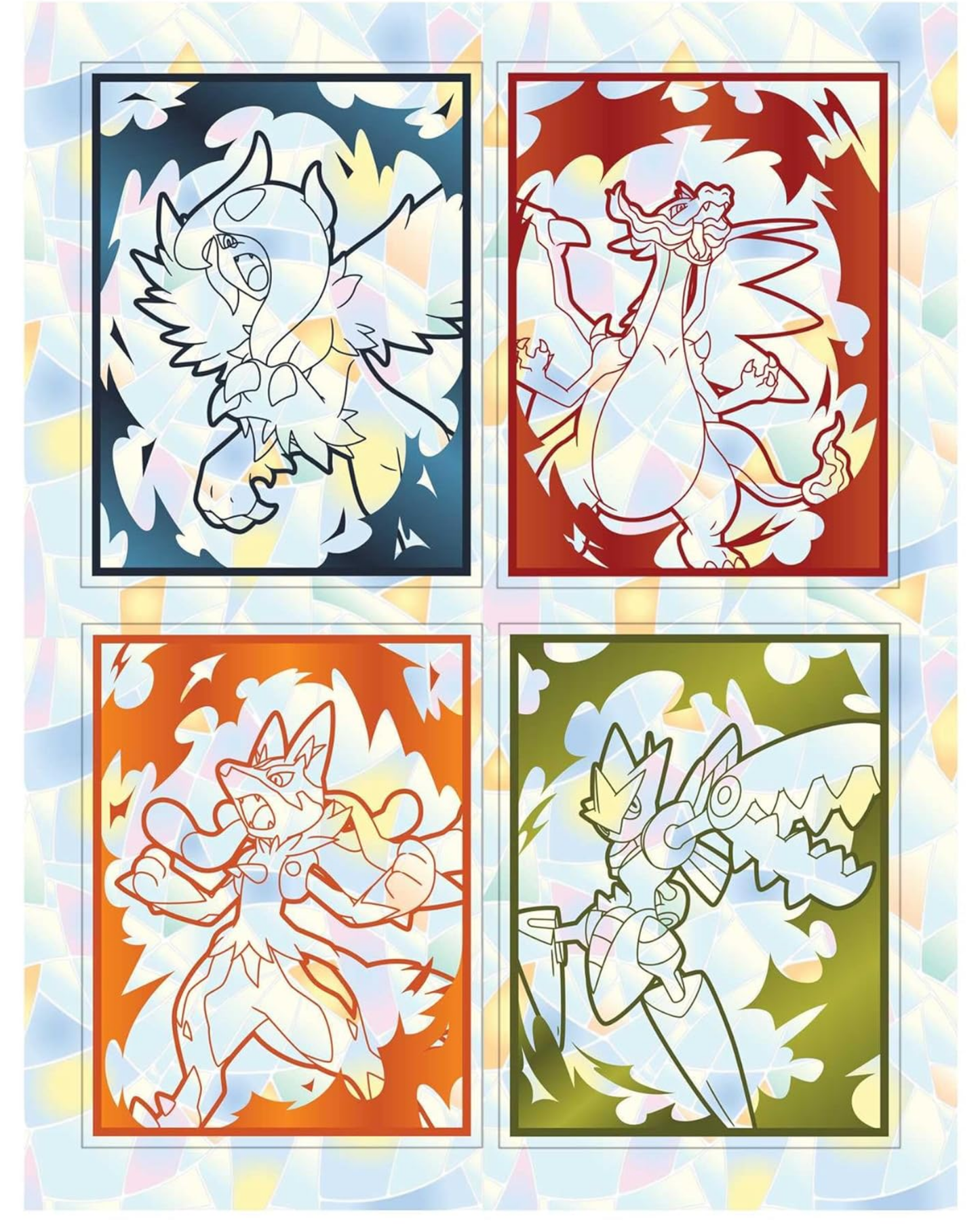 ספר מדבקות | Pokemon The Official Mega Evolutions Sticker book