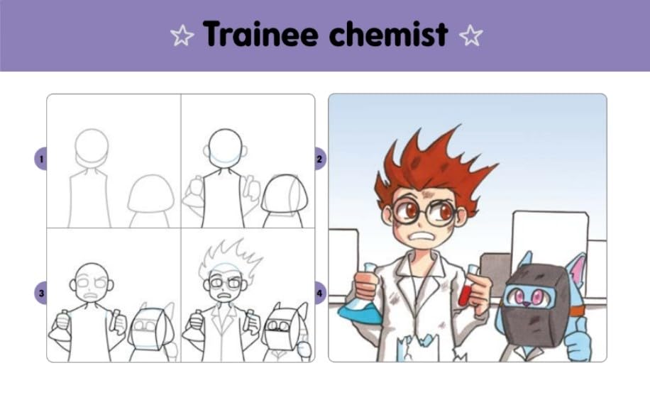 Manga Quick and Easy Drawing Deck | קלפים - Yuka Monsters