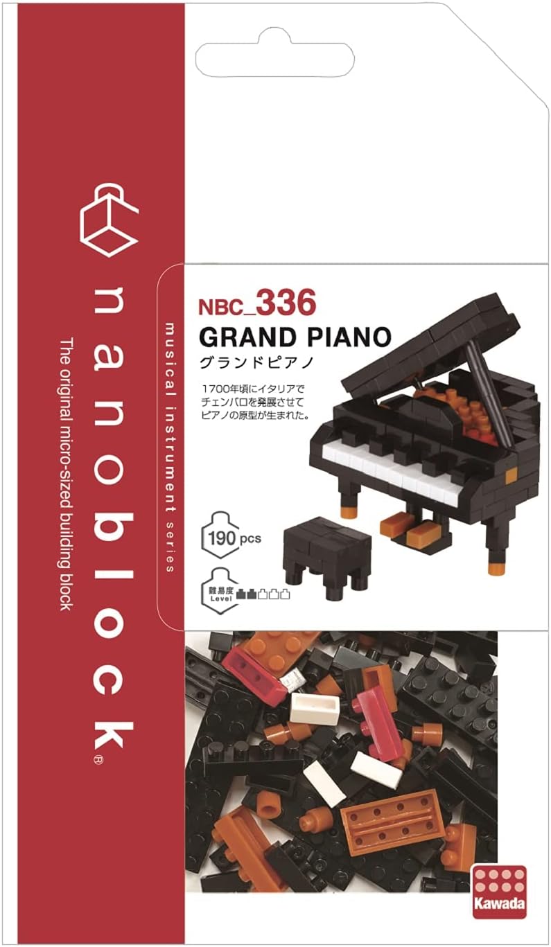 Grand Piano by Nanoblock - Yuka Monsters
