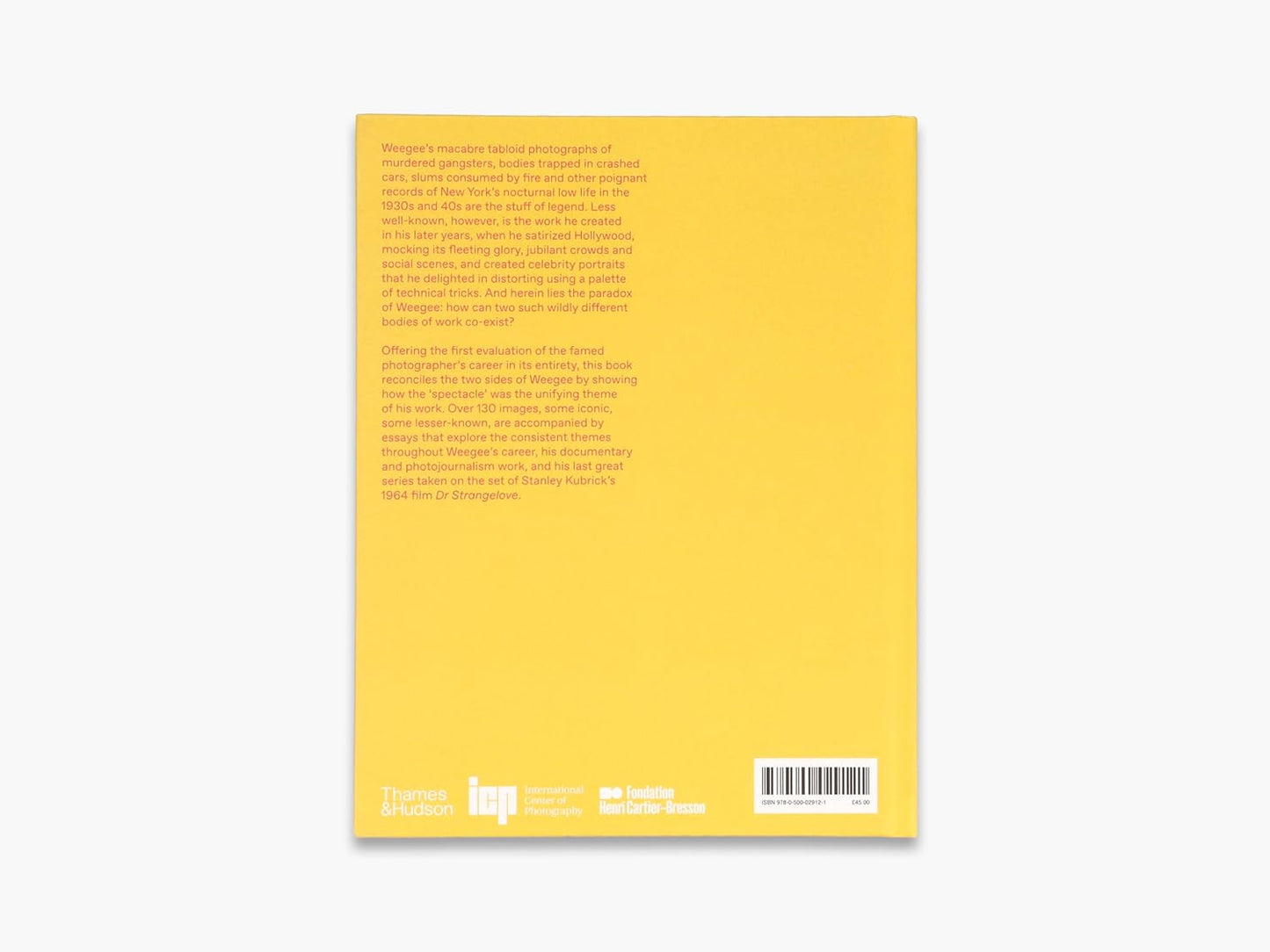 ספר אמנות | Weegee: Society of the Spectacle