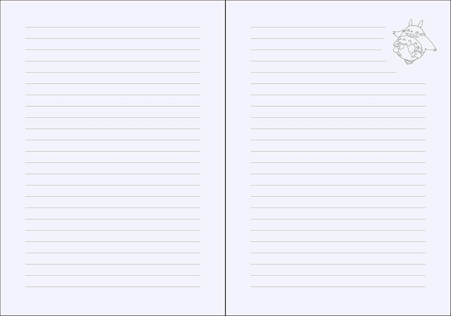 מחברת שורה מאויירת | My Neighbor Totoro