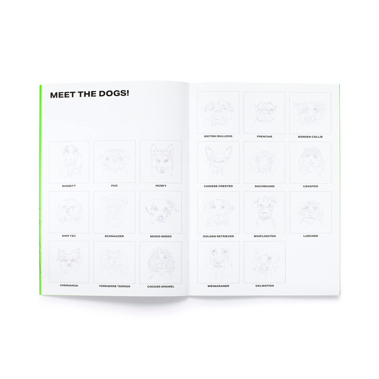 חוברת צביעה | Join the Dogs!: Satisfyingly Difficult Dot-to-Dot Puzzles - Yuka Monsters