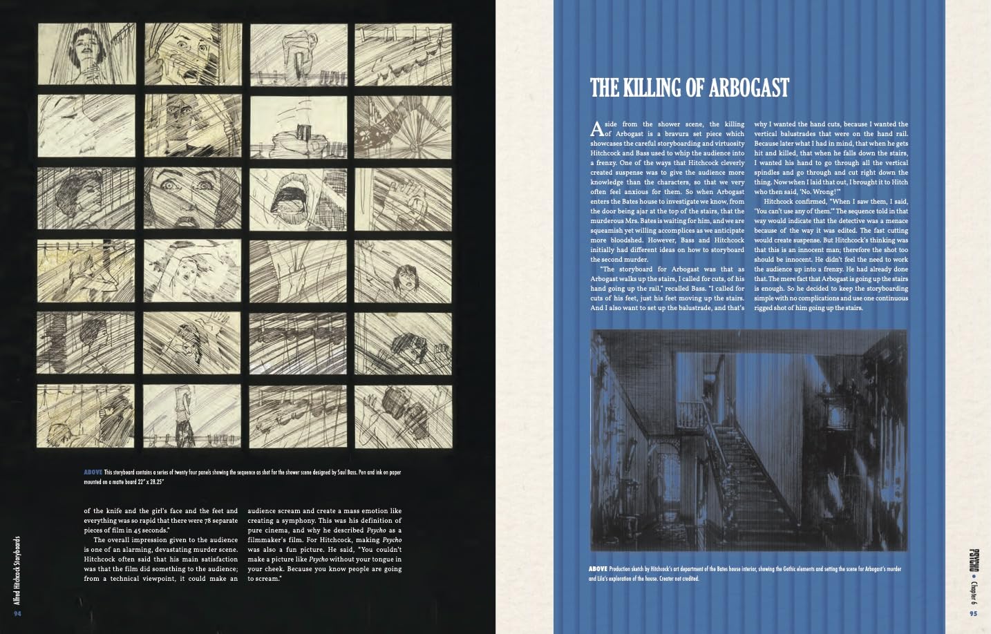 Alfred Hitchcock Storyboards - Yuka Monsters