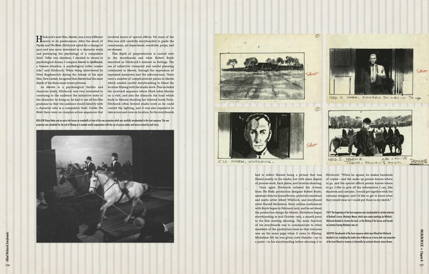 Alfred Hitchcock Storyboards - Yuka Monsters