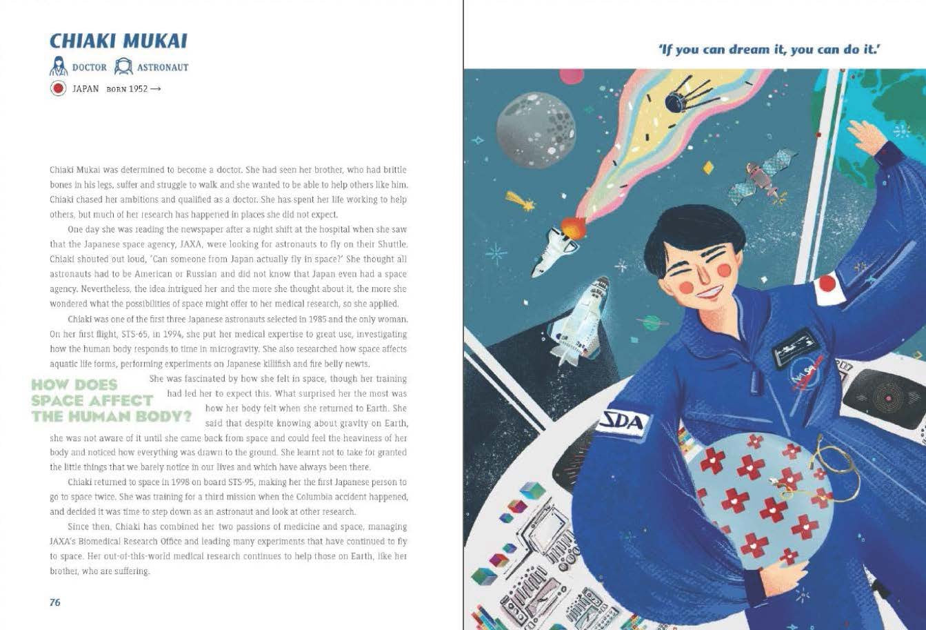 Galaxy Girls: 50 Amazing Stories of Women in Space - Yuka Monsters