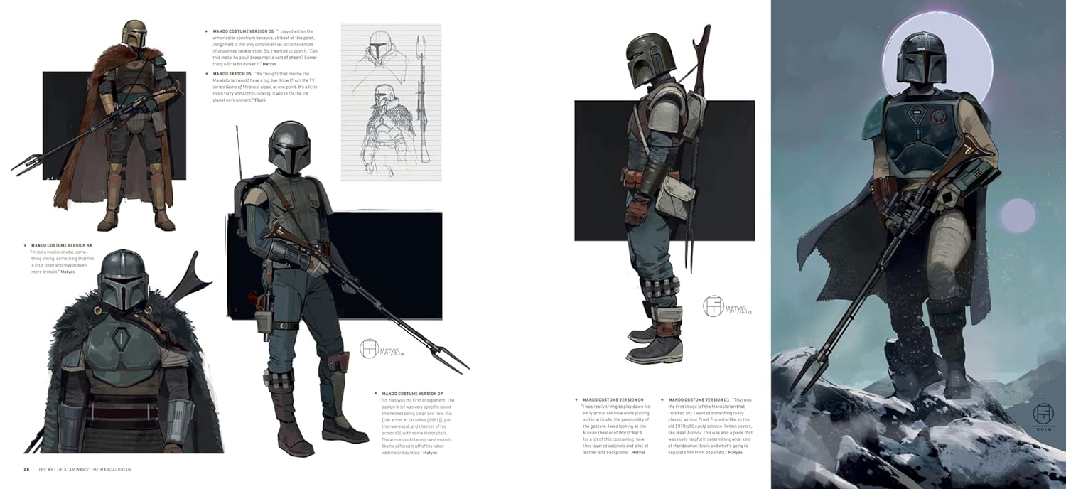 The Art of Star Wars: The Mandalorian (Season One) - Yuka Monsters