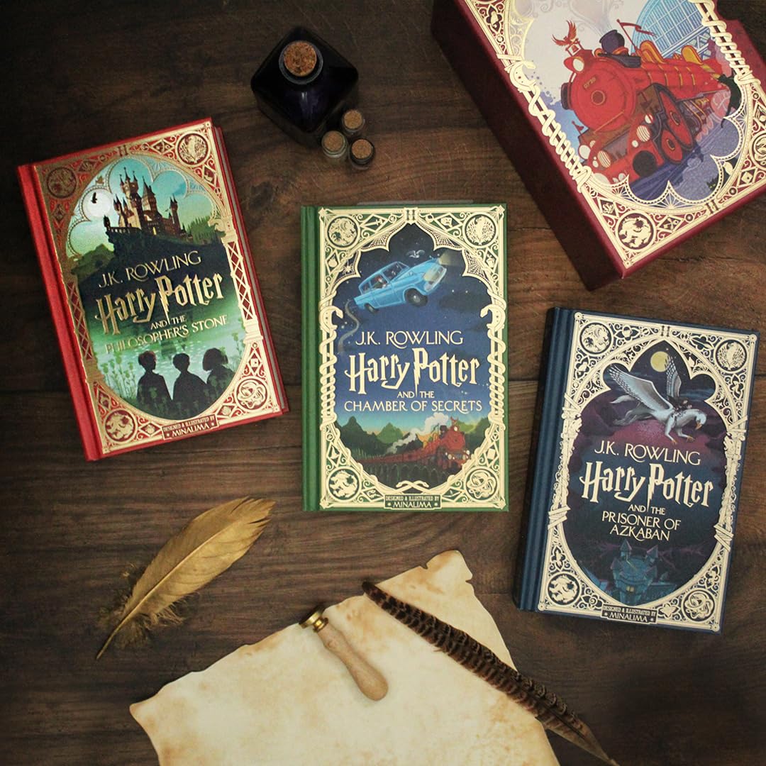 Harry Potter 1-3 Box Set: MinaLima Edition | פנטזיה - Yuka Monsters