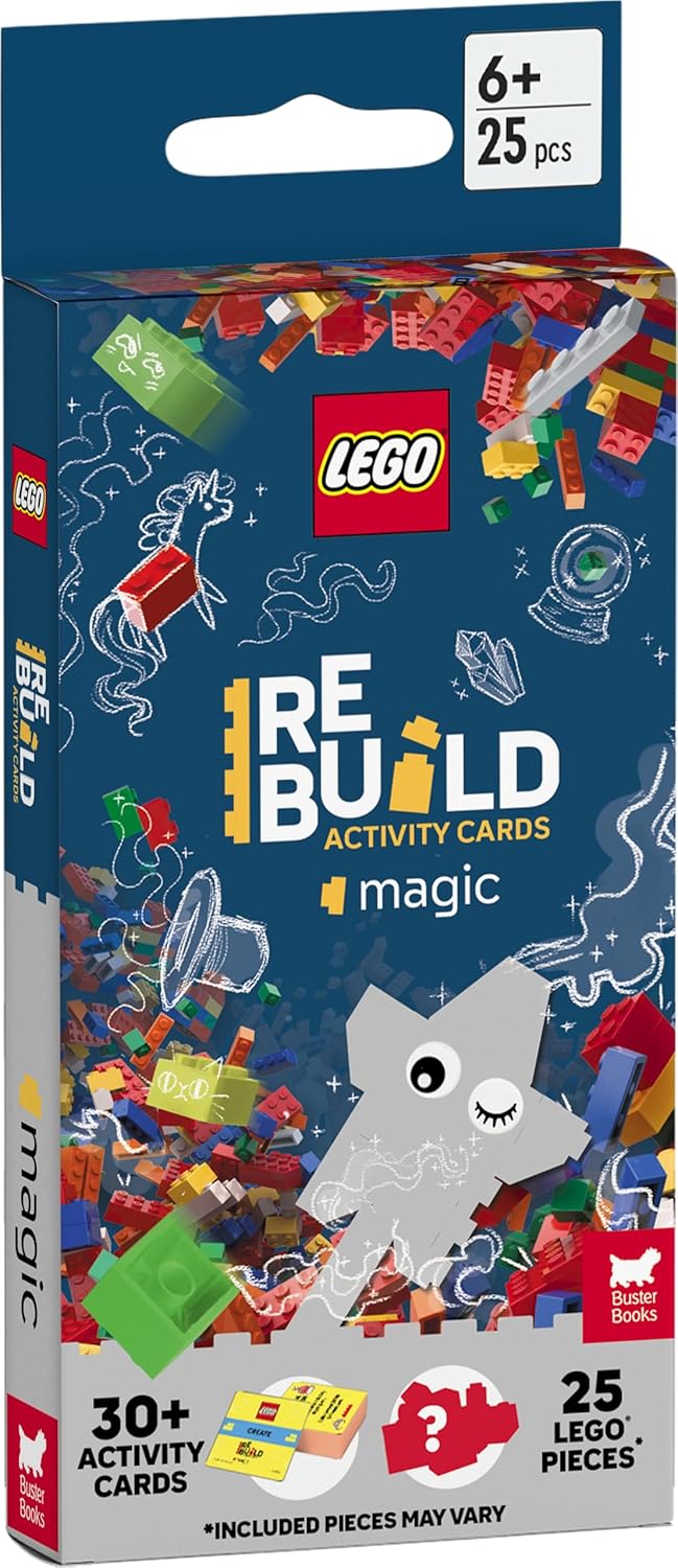 LEGO Books - ReBuild Activity Cards: Magic | לגו - Yuka Monsters