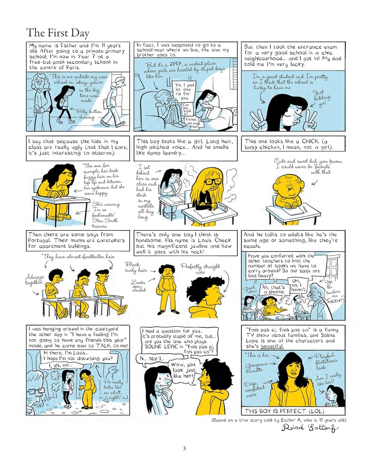 נובלה גרפית | Tales from My Twelve-Year-Old Life - Yuka Monsters