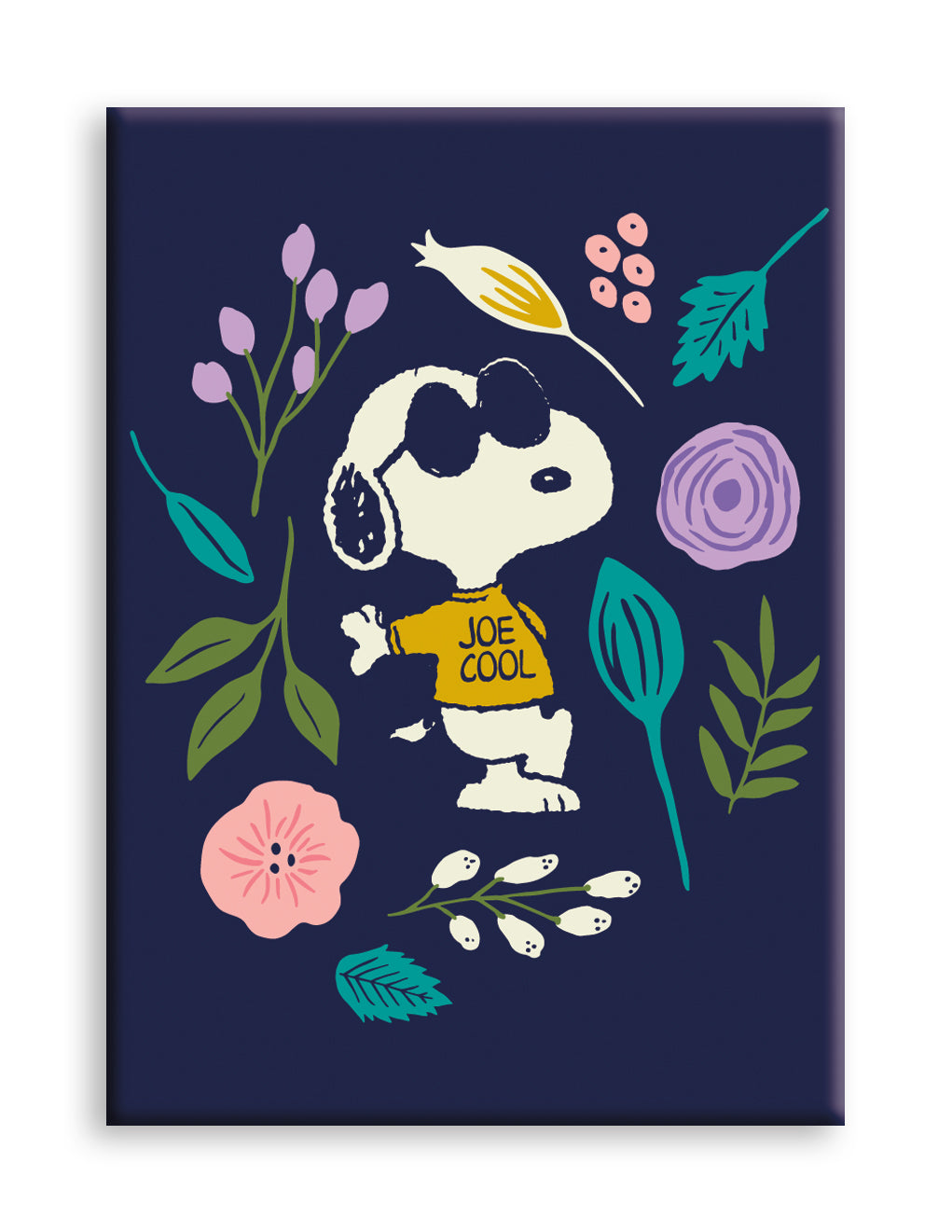 מגנט | Snoopy: Flowers