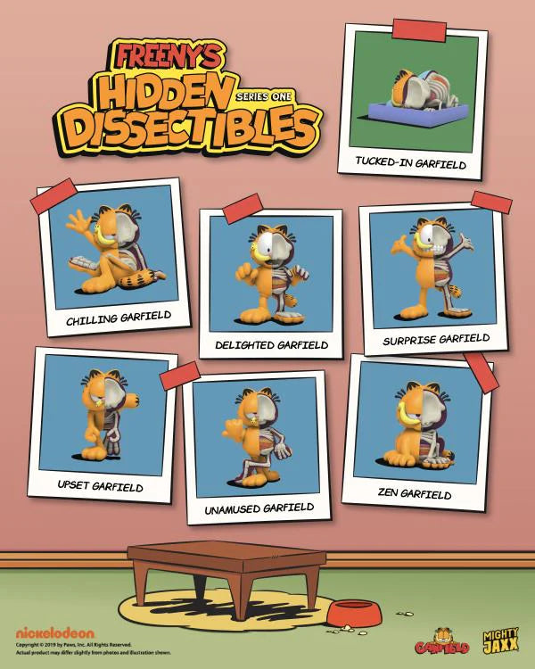 Hidden Dissectibles: Garfield by Jason Freeny | Blind Box - Yuka Monsters
