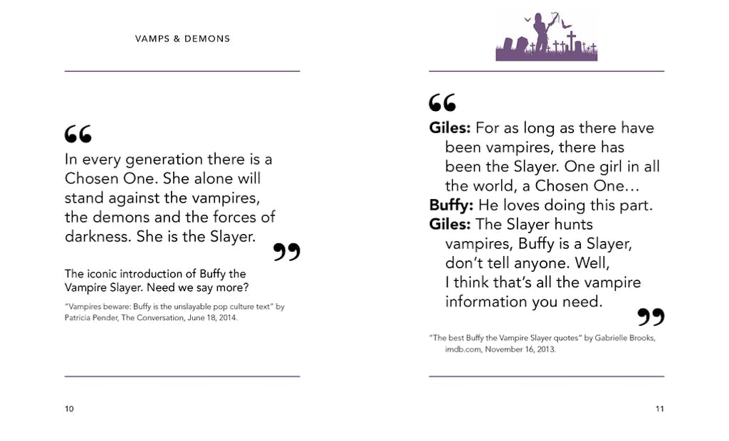 Bite Me: The Little Guide to Buffy the Vampire Slayer | ספר כיס - Yuka Monsters