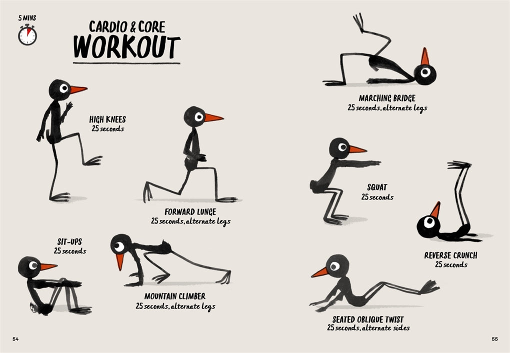 ספר כיס | How to be a Fit Bird