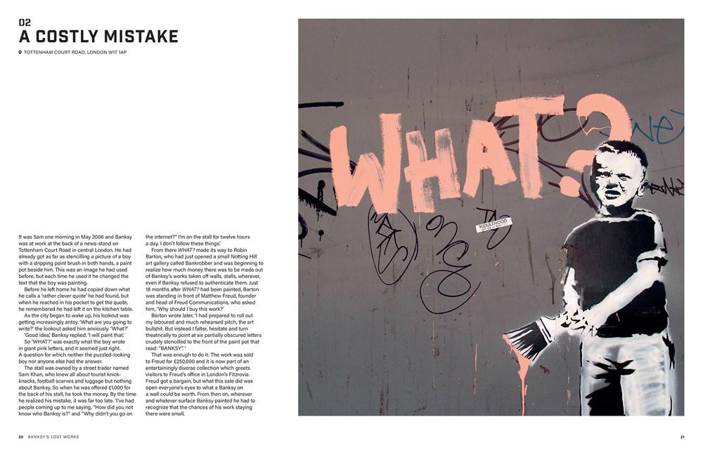 ספר אמנות | Banksy's Lost Works