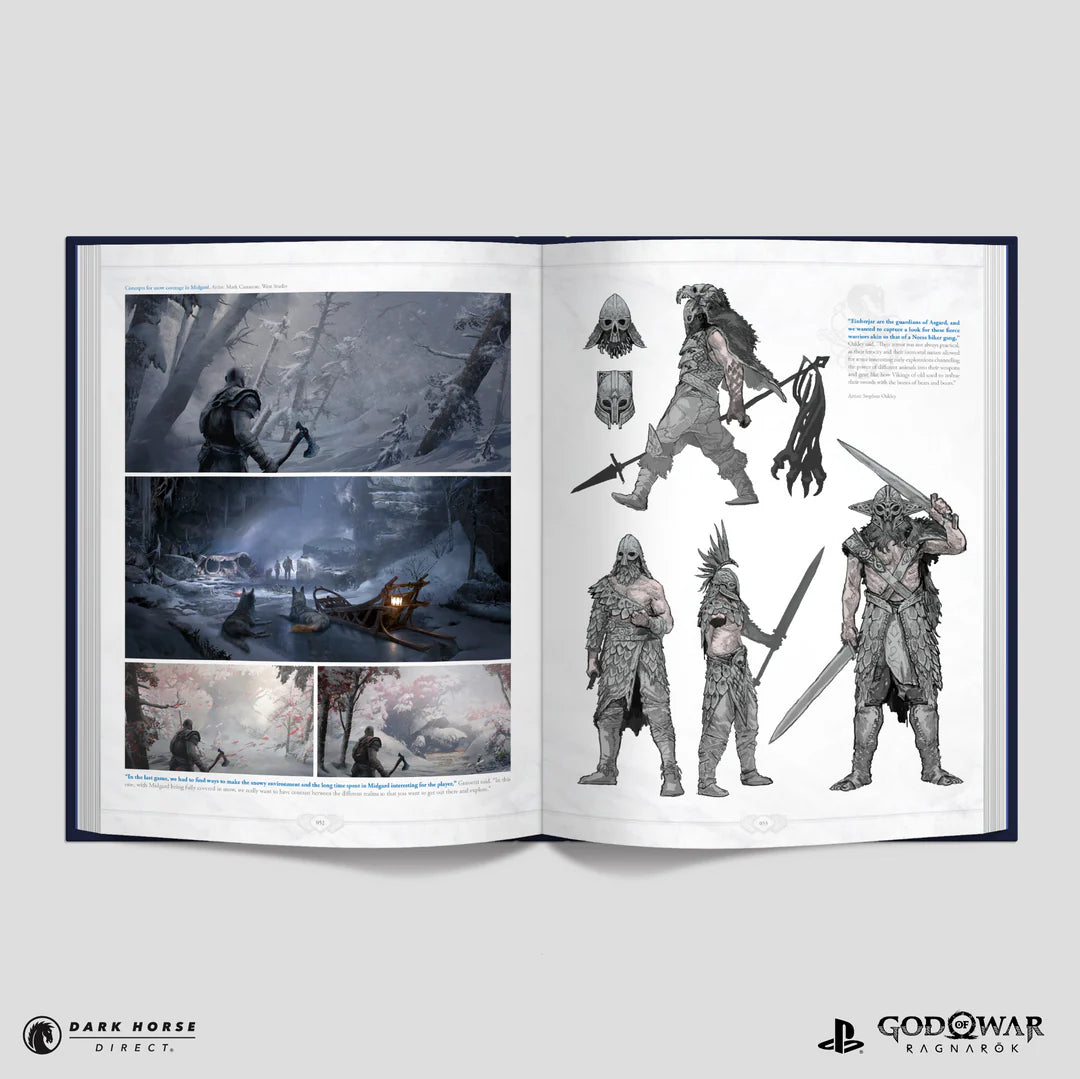 The Art of God of War Ragnarok - Yuka Monsters
