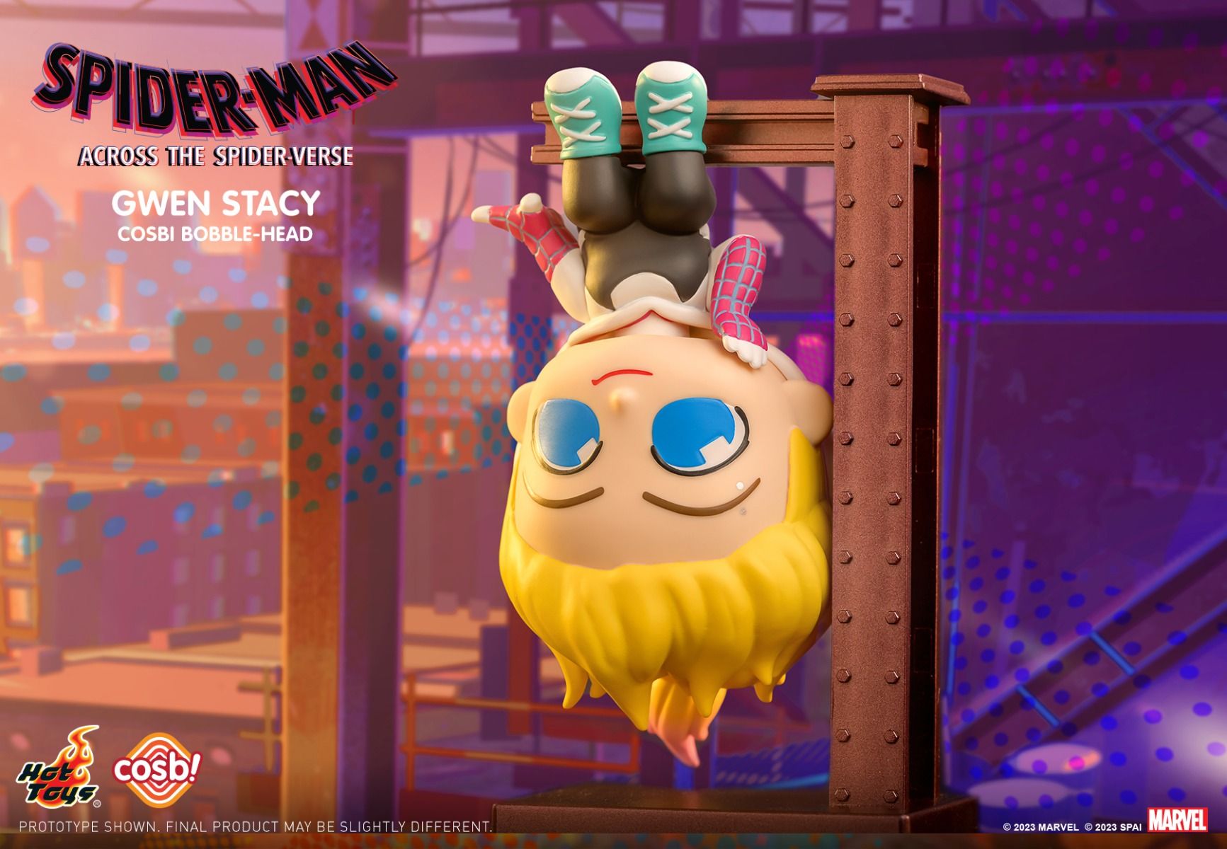 Across The Spider-Verse Cosbi Bobble-Head | Blind Box - Yuka Monsters