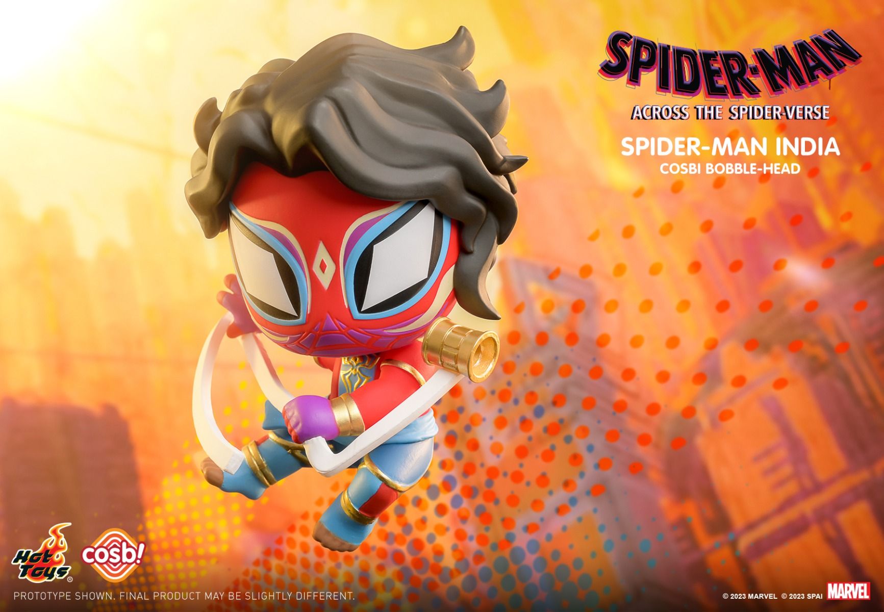 Across The Spider-Verse Cosbi Bobble-Head | Blind Box - Yuka Monsters