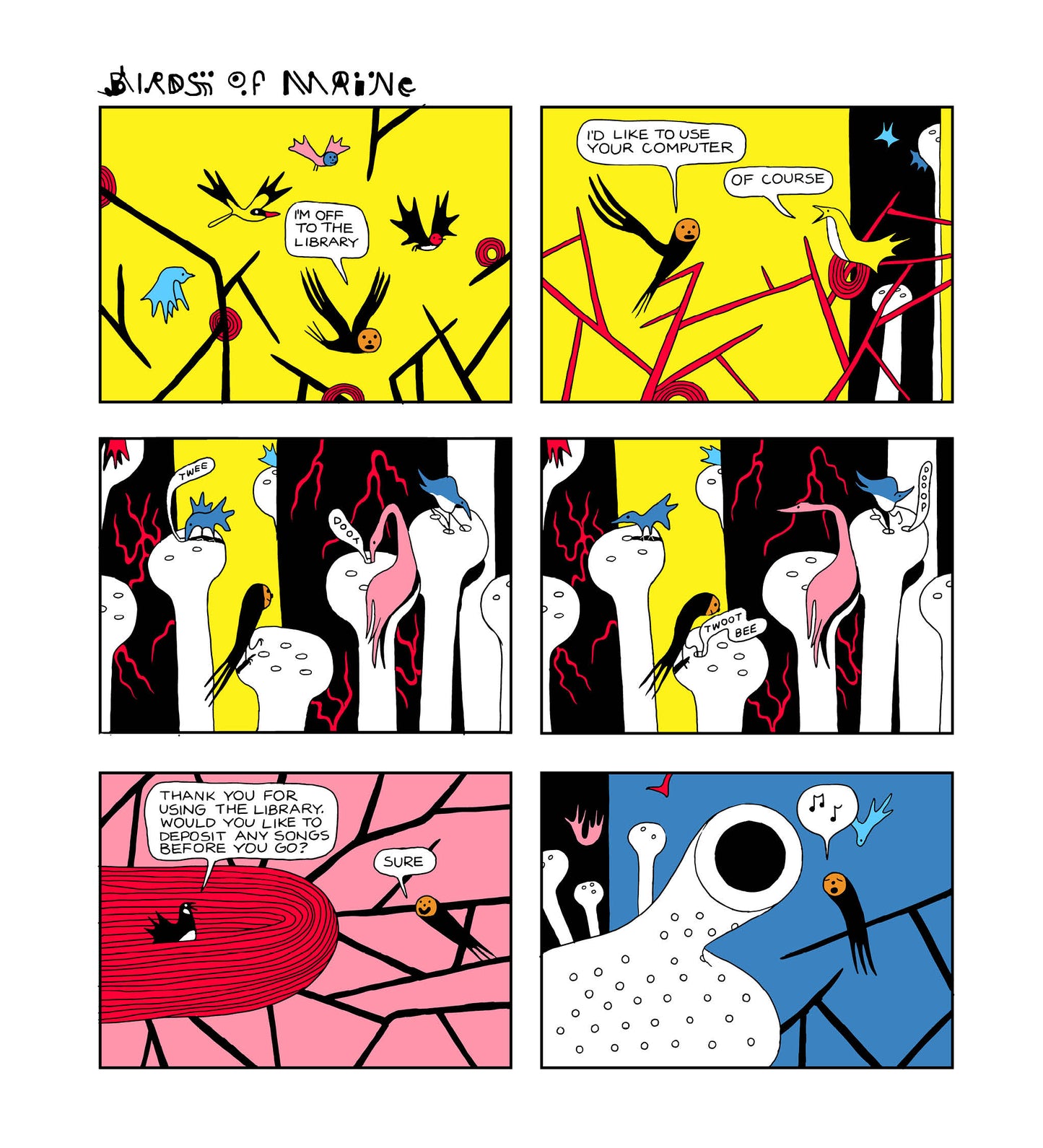 נובלה גרפית | Birds of Maine