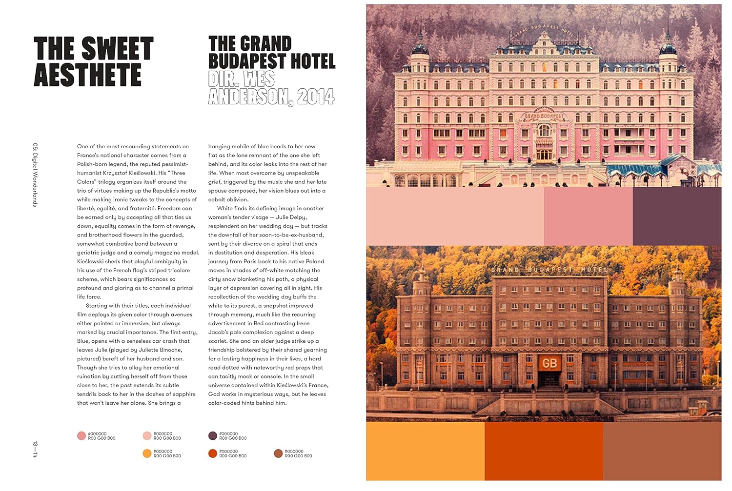 Colours of Film | The Story of Cinema in 50 Palettes - Yuka Monsters