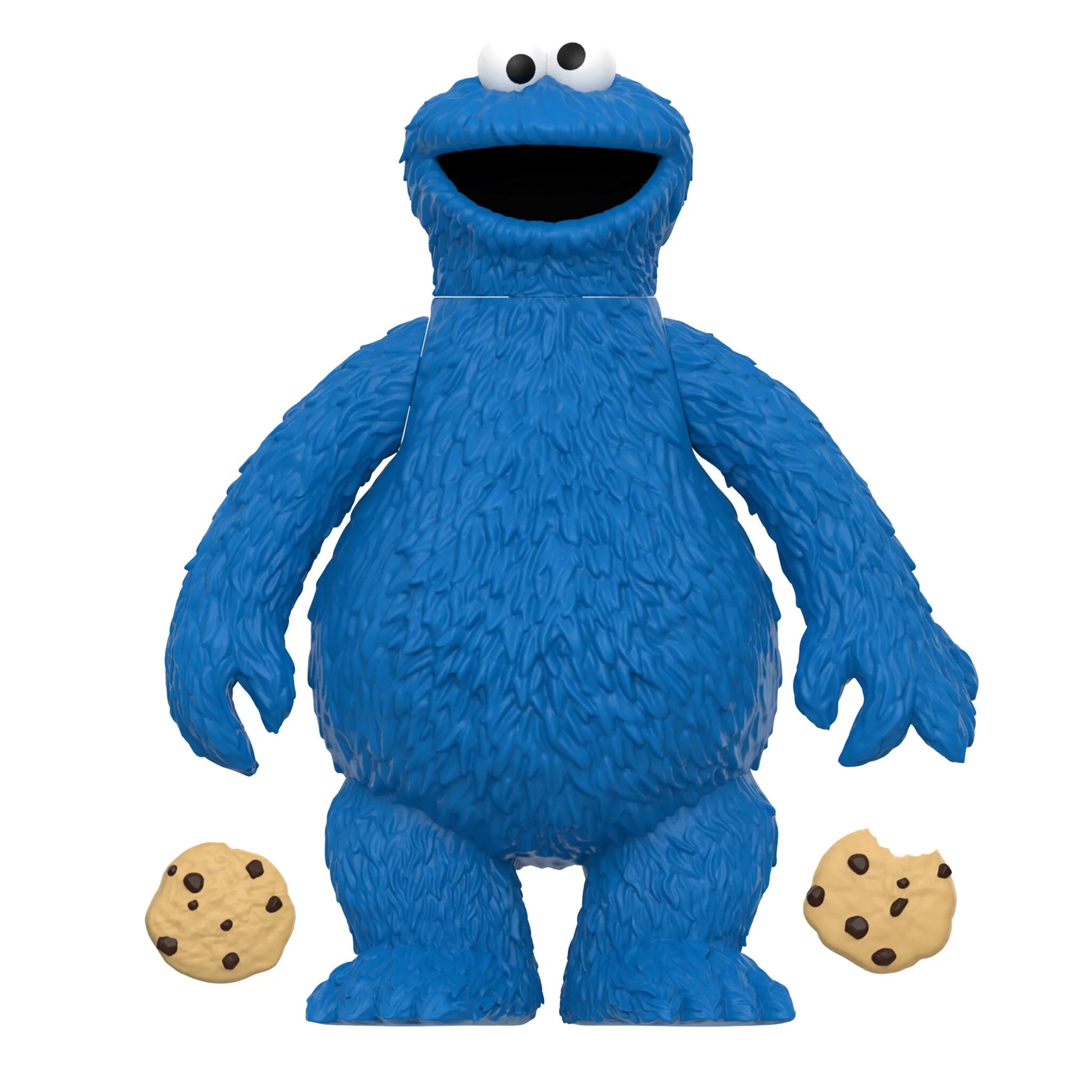 Sesame Street ReAction Figures Wave 02 Cookie Monster - Yuka Monsters