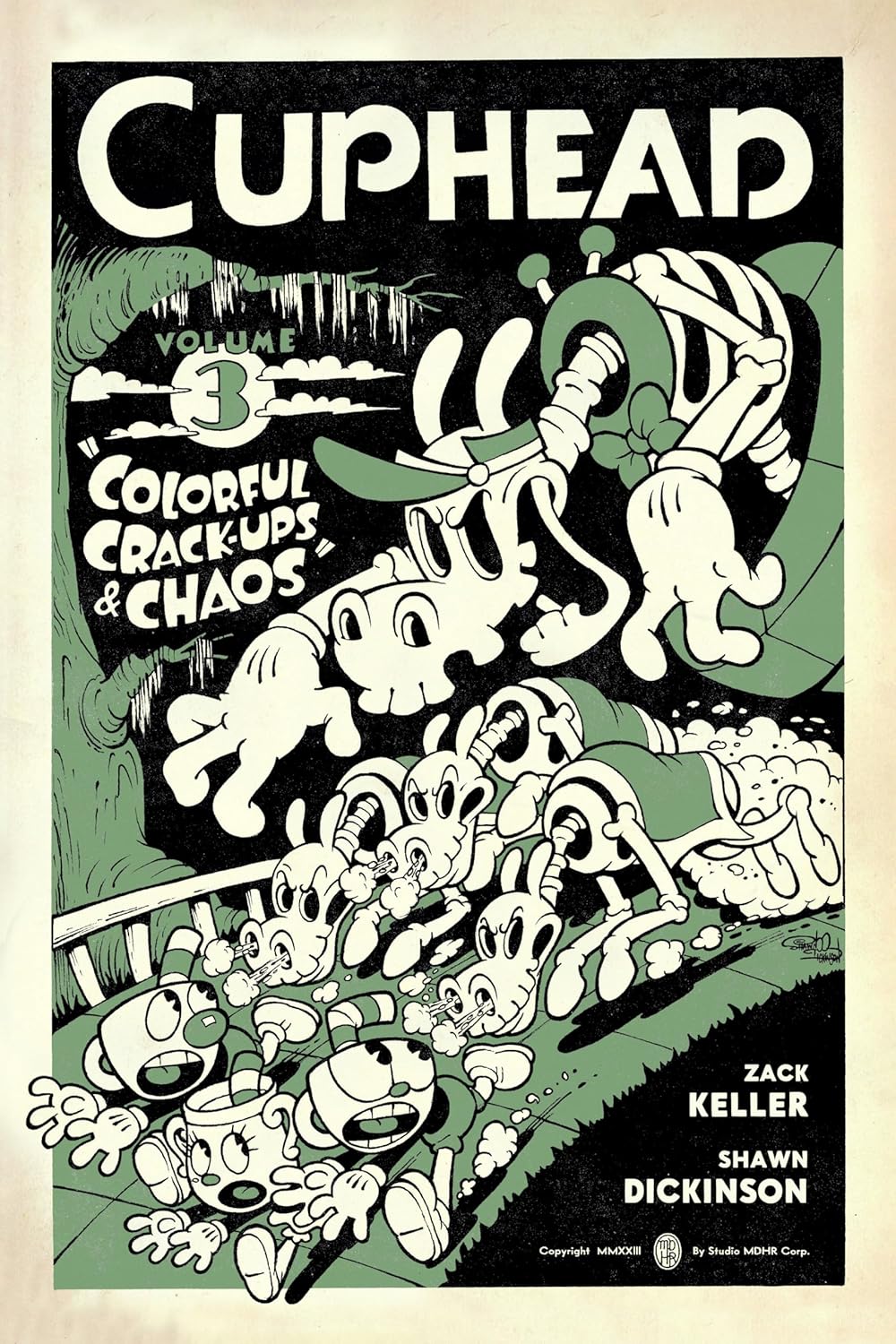 Cuphead Volume 3: Colorful Crack-Ups & Chaos - Yuka Monsters