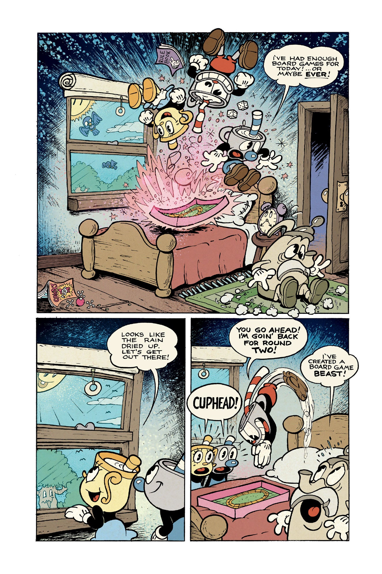 Cuphead Volume 3: Colorful Crack-Ups & Chaos - Yuka Monsters