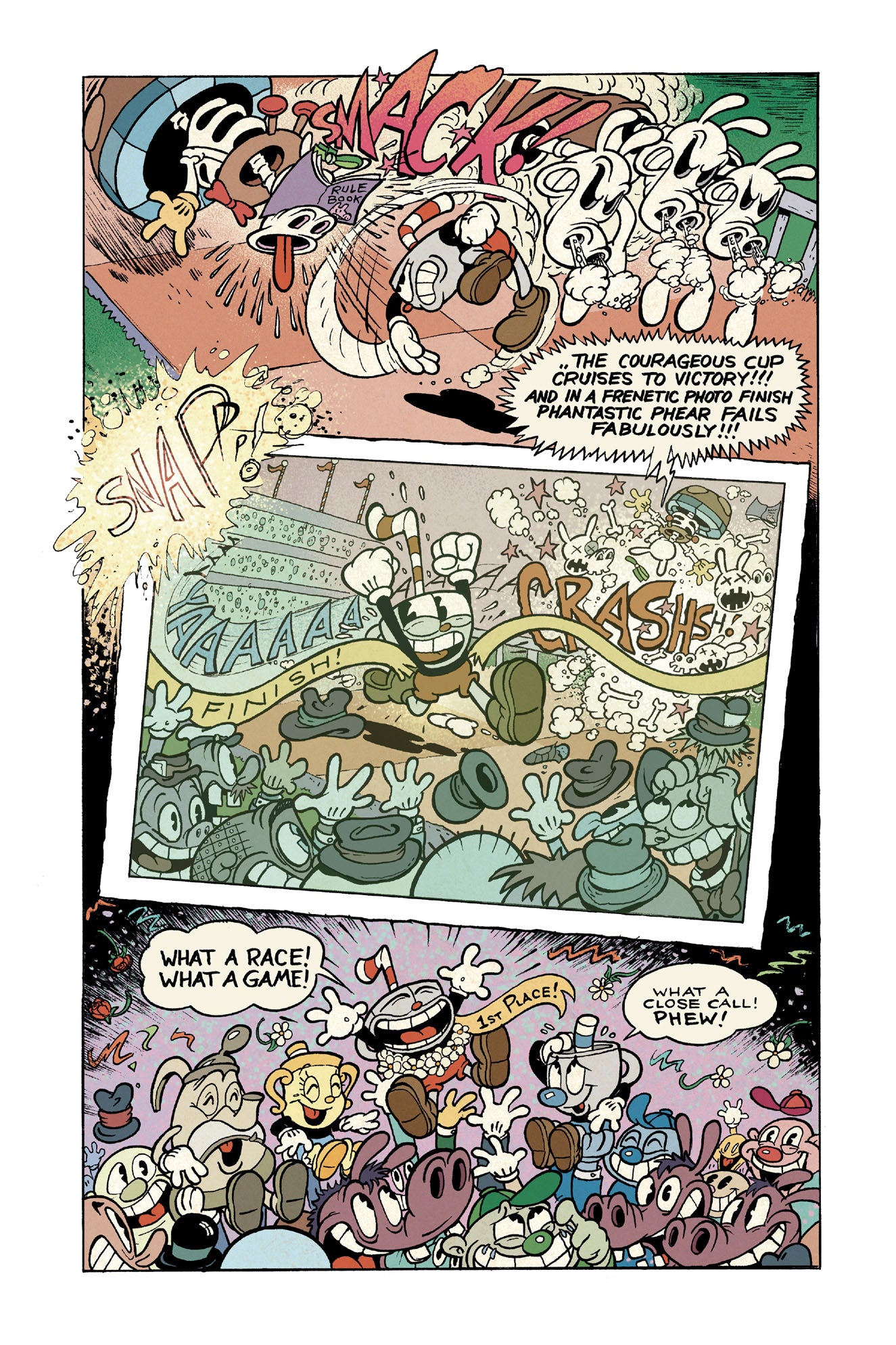 Cuphead Volume 3: Colorful Crack-Ups & Chaos - Yuka Monsters