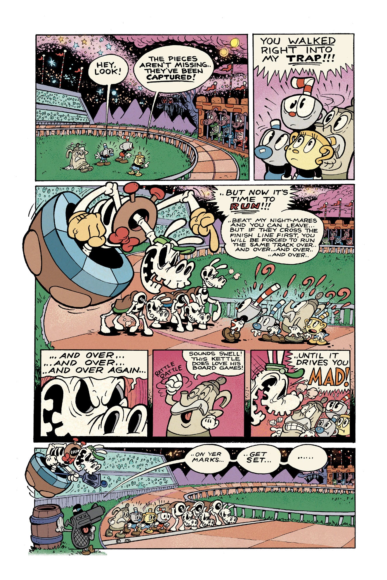 Cuphead Volume 3: Colorful Crack-Ups & Chaos - Yuka Monsters