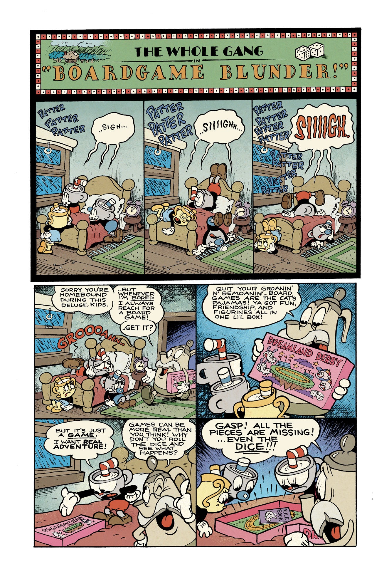 נובלה גרפית | Cuphead Volume 3: Colorful Crack-Ups & Chaos